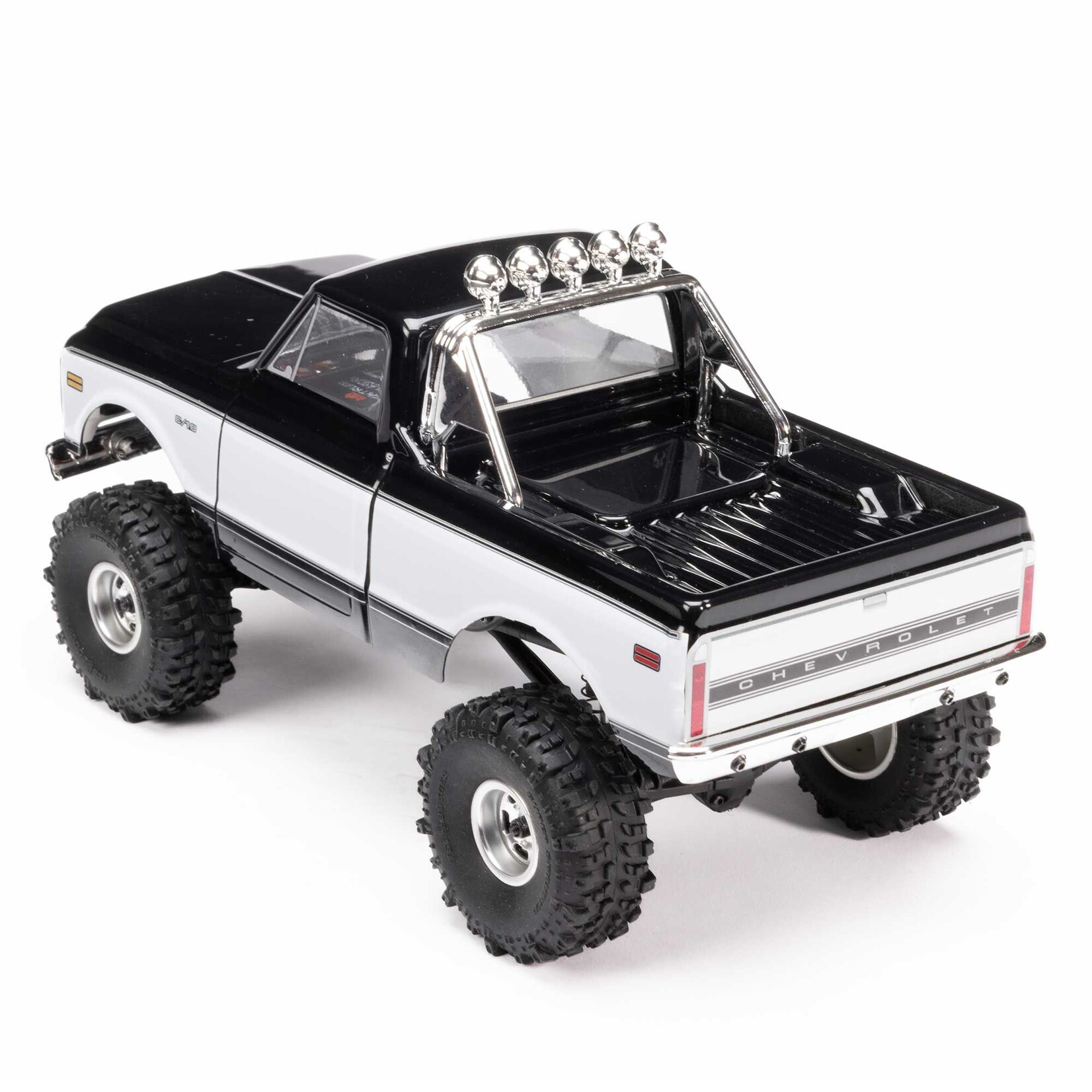 Axial AXI-3408T1 1:24 SCX24 1967-1972 Chevrolet C10 4WD Truck RTR Black