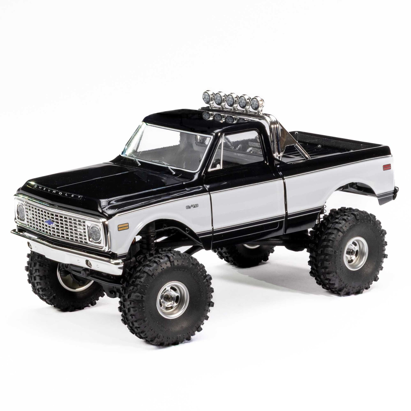 Axial AXI-3408T1 1:24 SCX24 1967-1972 Chevrolet C10 4WD Truck RTR Black