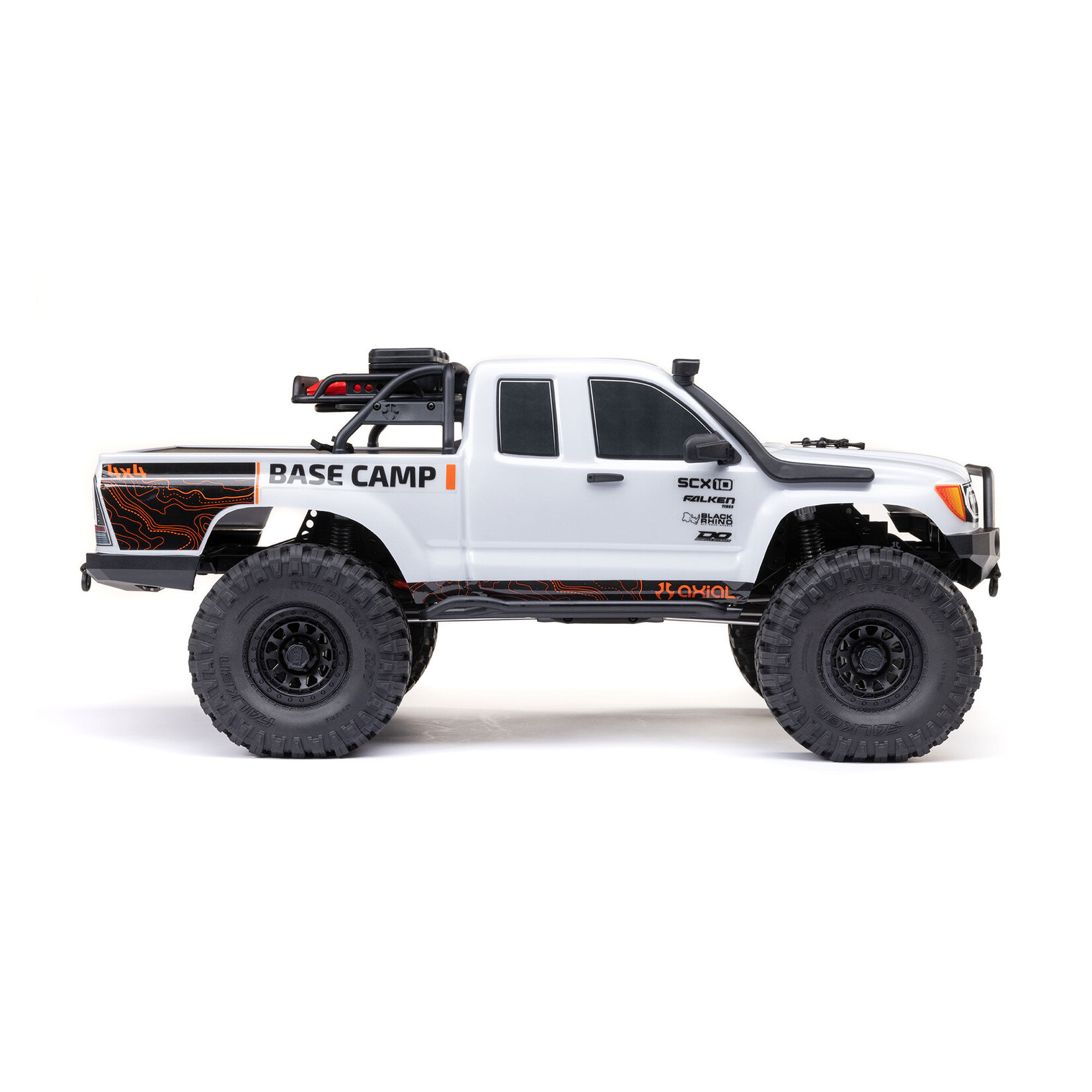 Axial AXI-1375T1 1:10 SCX10 III Base Camp 4X4 Rock Crawler Brushed RTR White