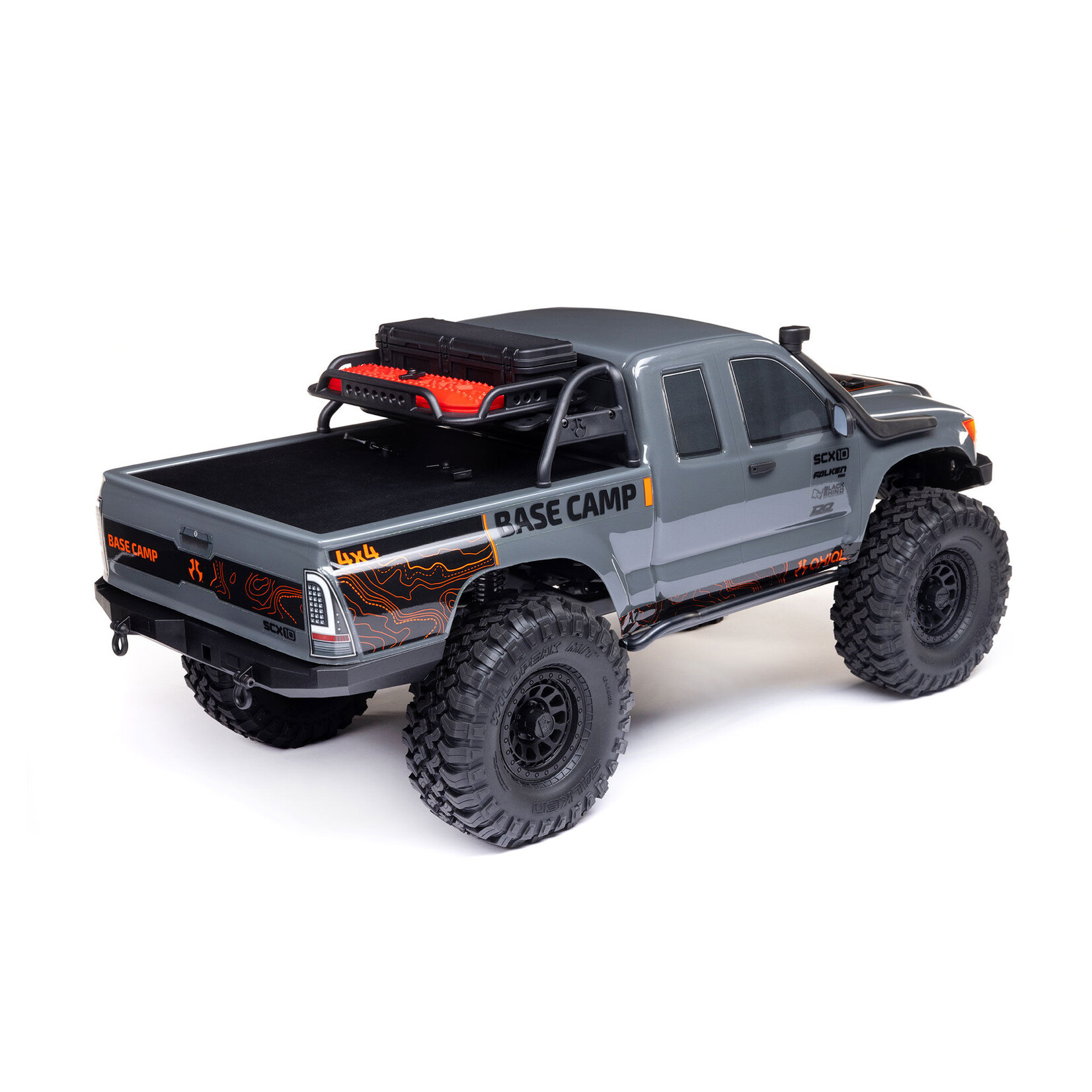 Axial AXI-1375T2 1:10 SCX10 III Base Camp 4X4 Rock Crawler Brushed RTR Gray