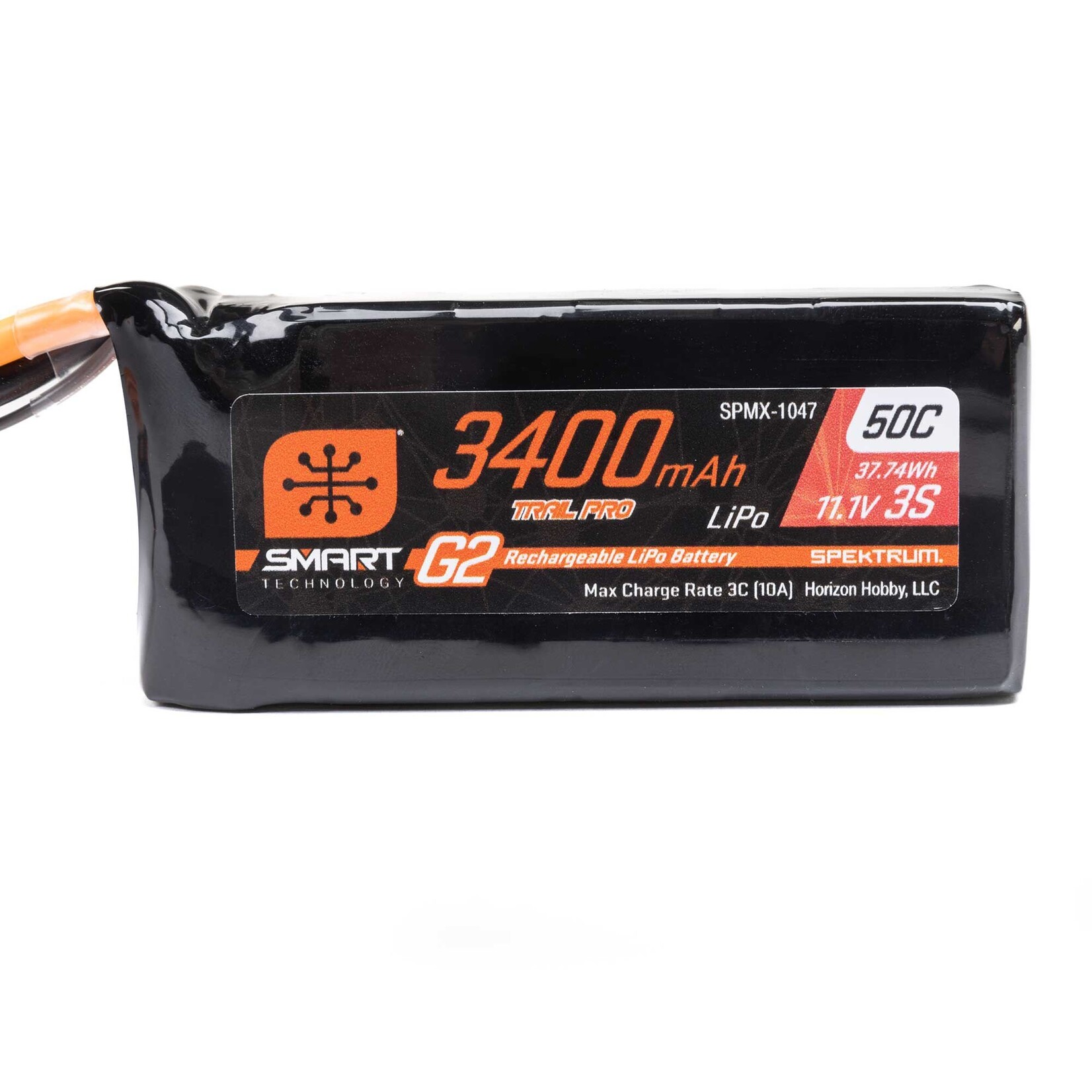Spektrum SPMX-1047 1.1V 3400mAh 3S 50C Smart G2 Trail Pro LiPo IC3