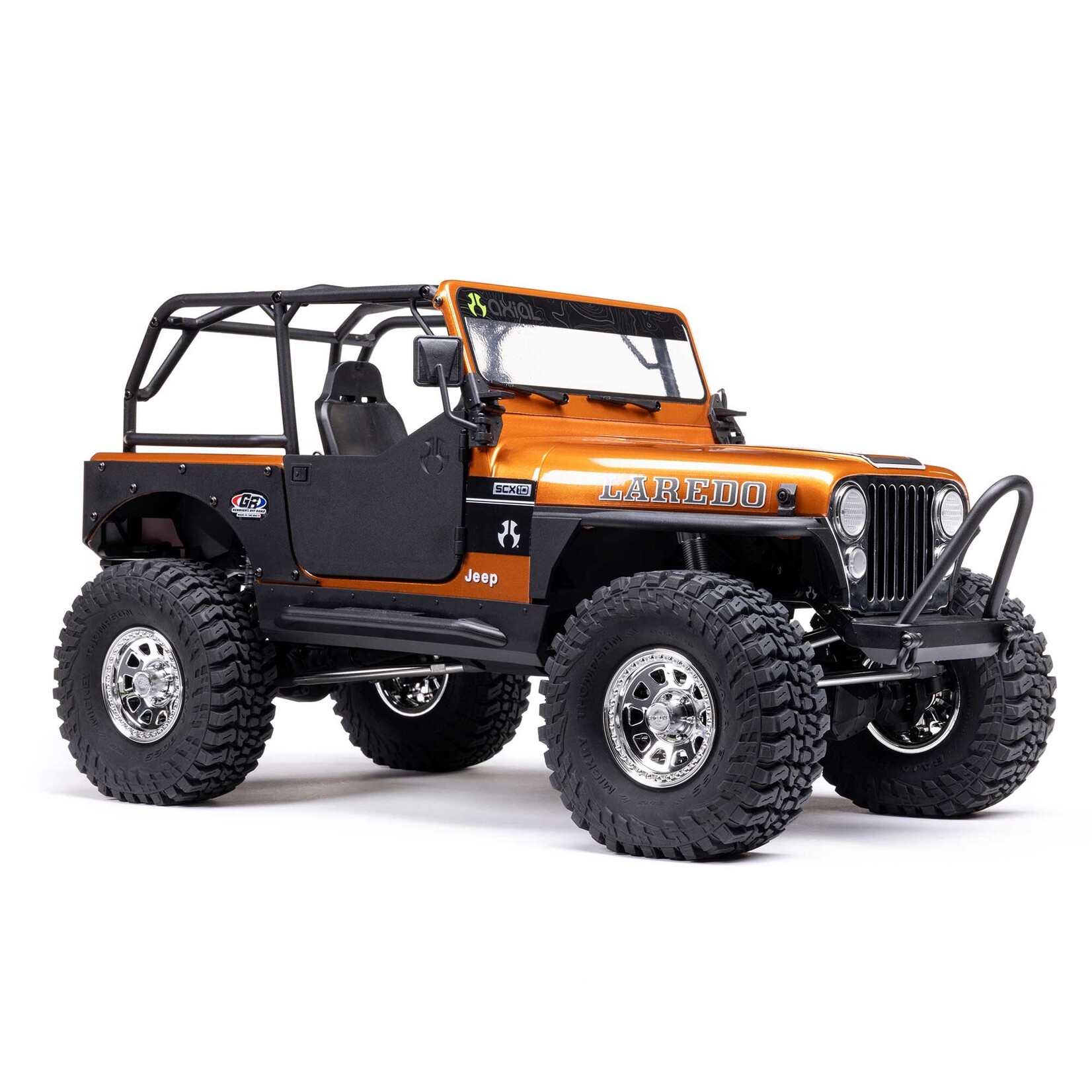 Axial AXI03008V2T2 1:10 SCX10 III Jeep CJ-7 4X4 RTR Brushed Rock Crawler Copper
