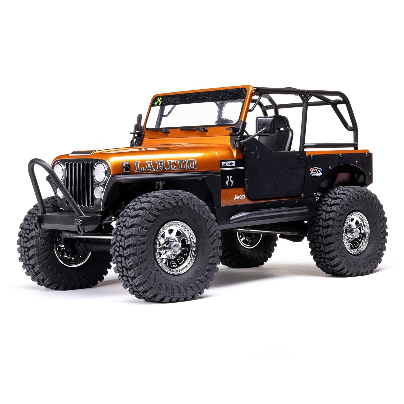 Axial AXI03008V2T2 1:10 SCX10 III Jeep CJ-7 4X4 RTR Brushed Rock Crawler Copper