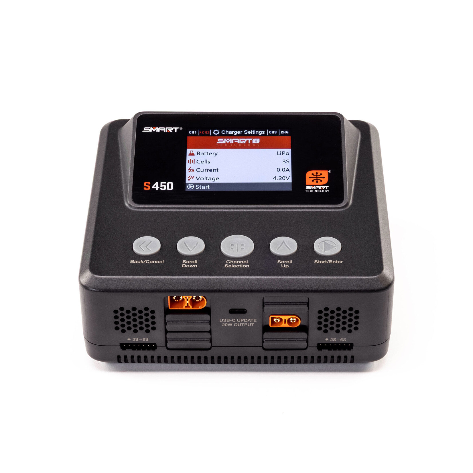 Spektrum SPMXC3040 S450 G2 AC/DC Smart Charger 4x50W