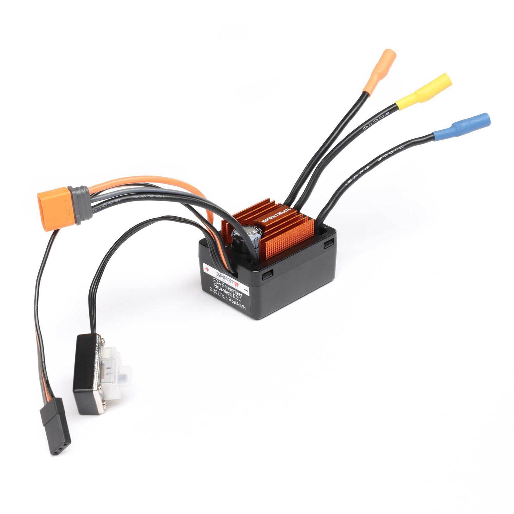 Spektrum SPMXSEMC25 Smart BL ESC/Motor/RX Combo: 1/12 Losi Nascar