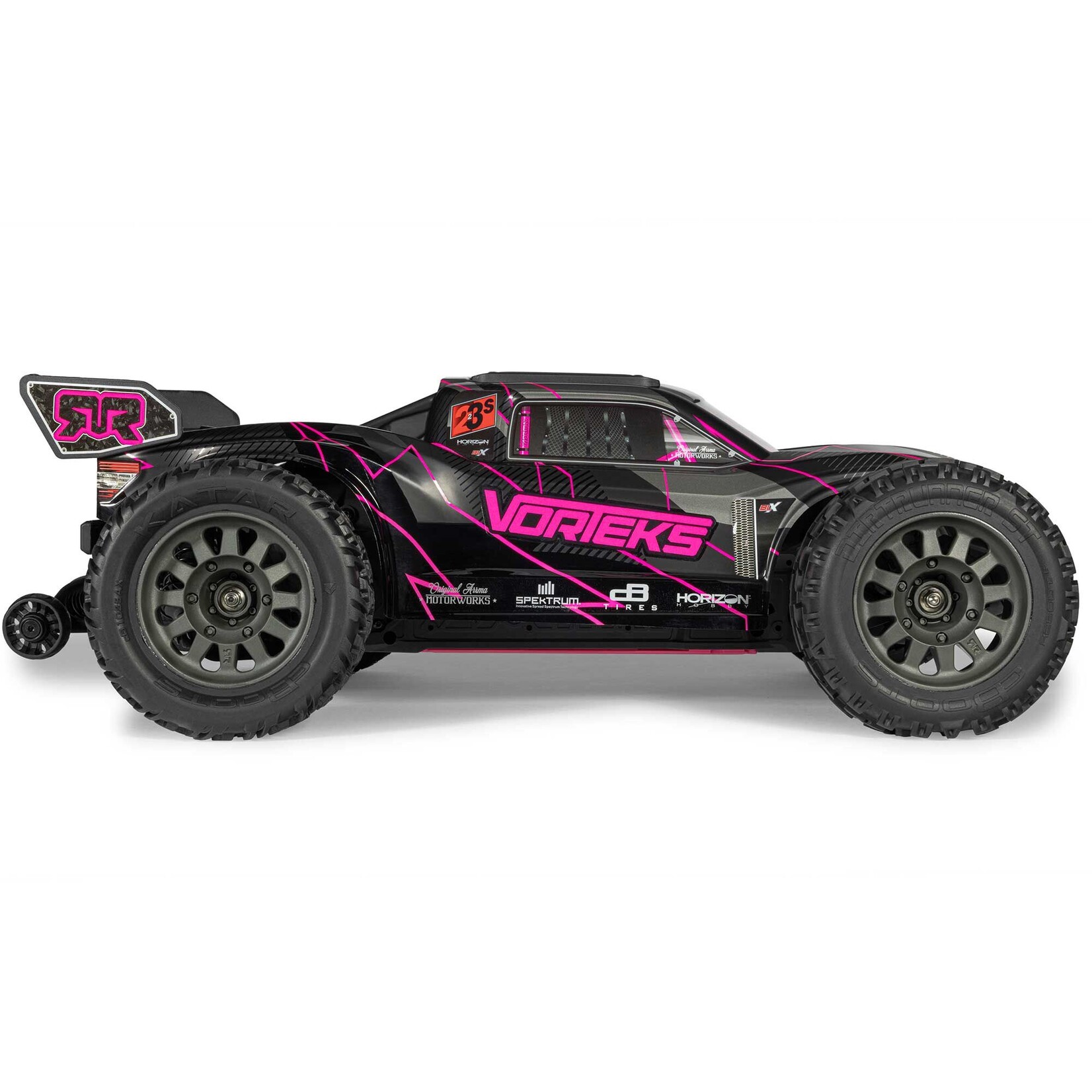 Arrma ARA3505T3 1:10 VORTEKS 223S DSC 2WD RTR Brushless Stadium Truck Pink