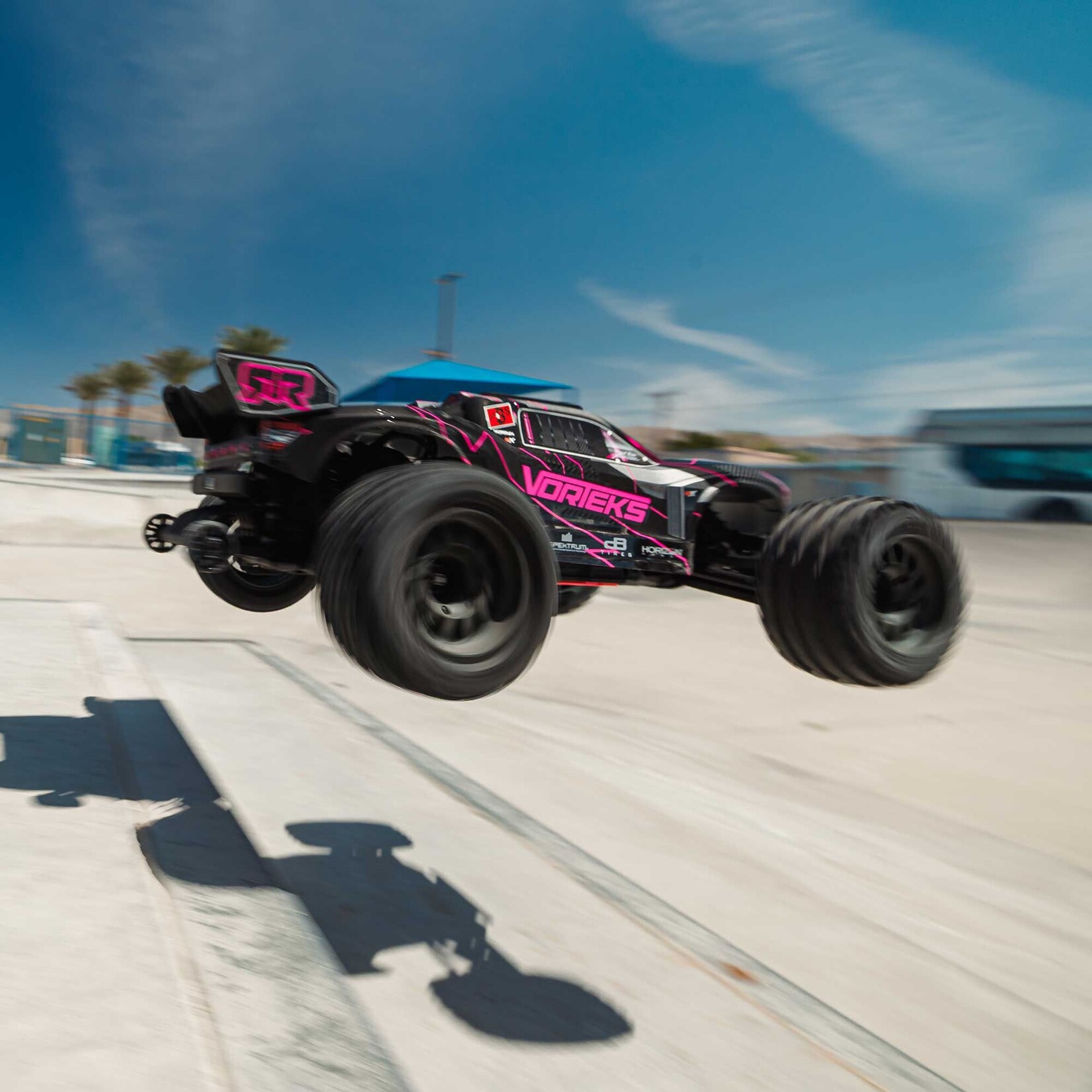 Arrma ARA3505T3 1:10 VORTEKS 223S DSC 2WD RTR Brushless Stadium Truck Pink