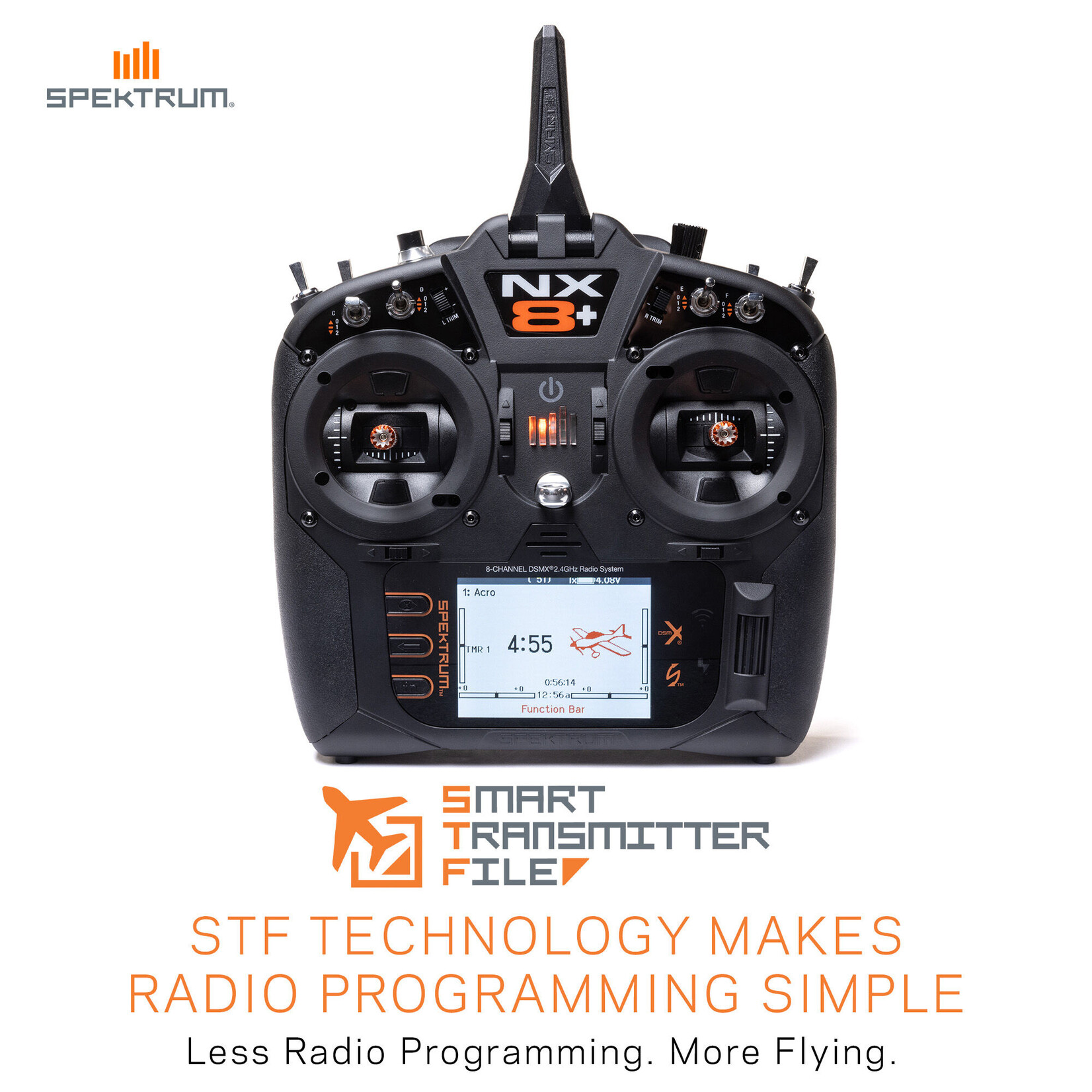 Spektrum SPMR8210A NX8+ 20-Channel DSMX Transmitter Only