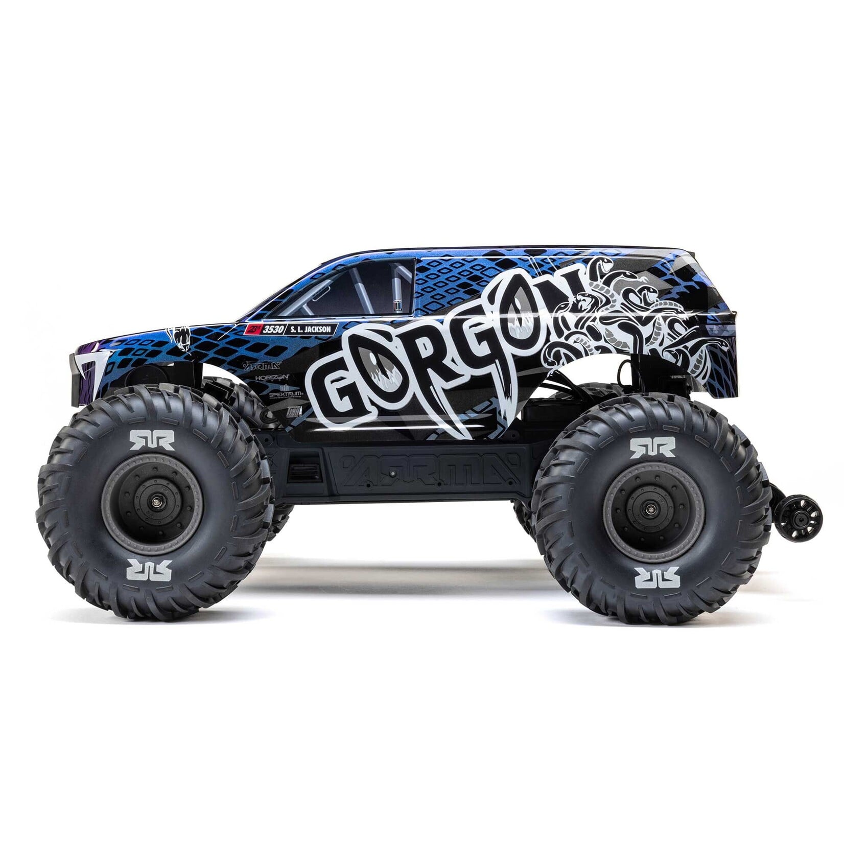 Arrma ARA3530T1 1:10 Gorgon 223S 2WD RTR Brushless Monster Truck Blue/Black