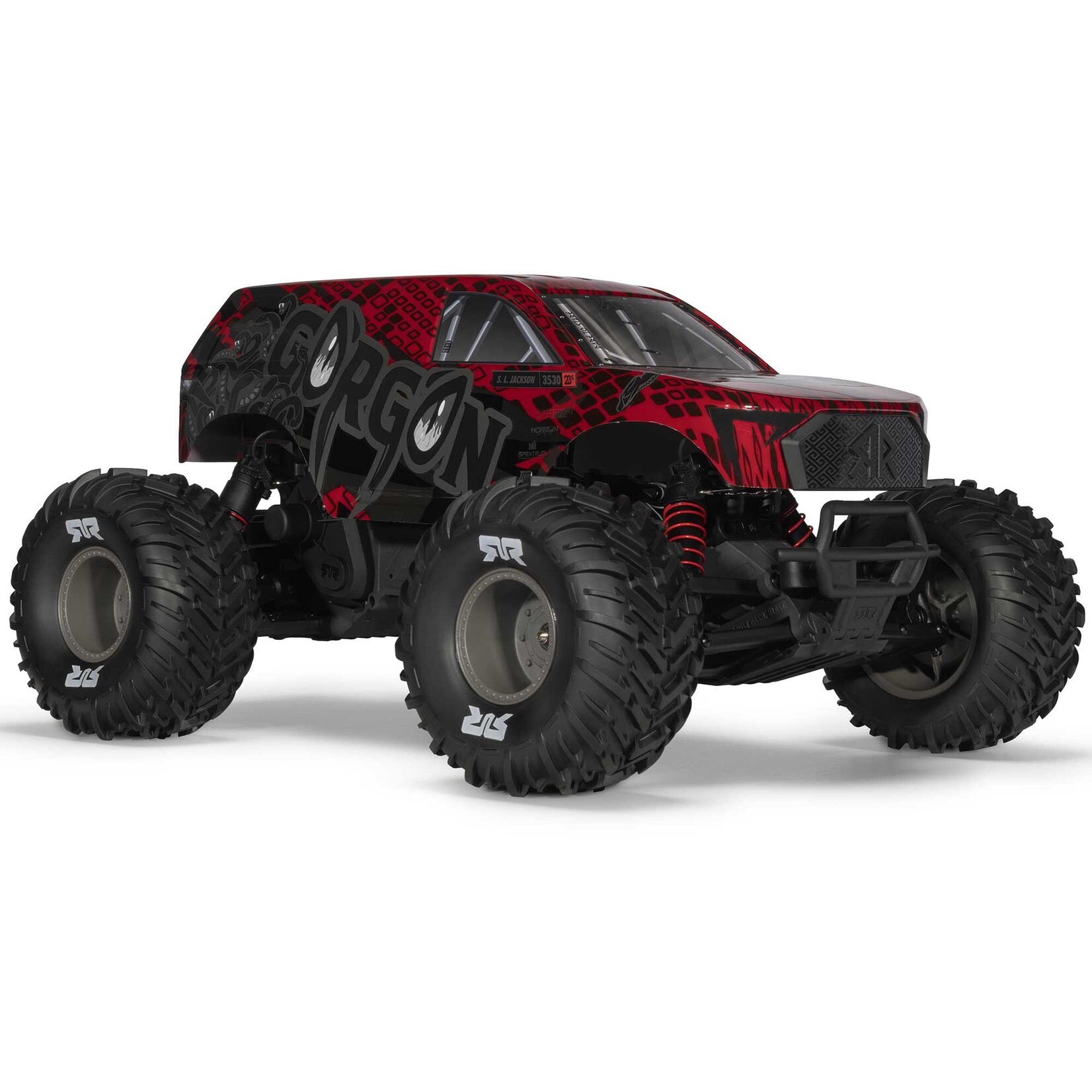 Arrma ARA3530T2 1:10 Gorgon 223S 2WD RTR Brushless Monster Truck Red/Black