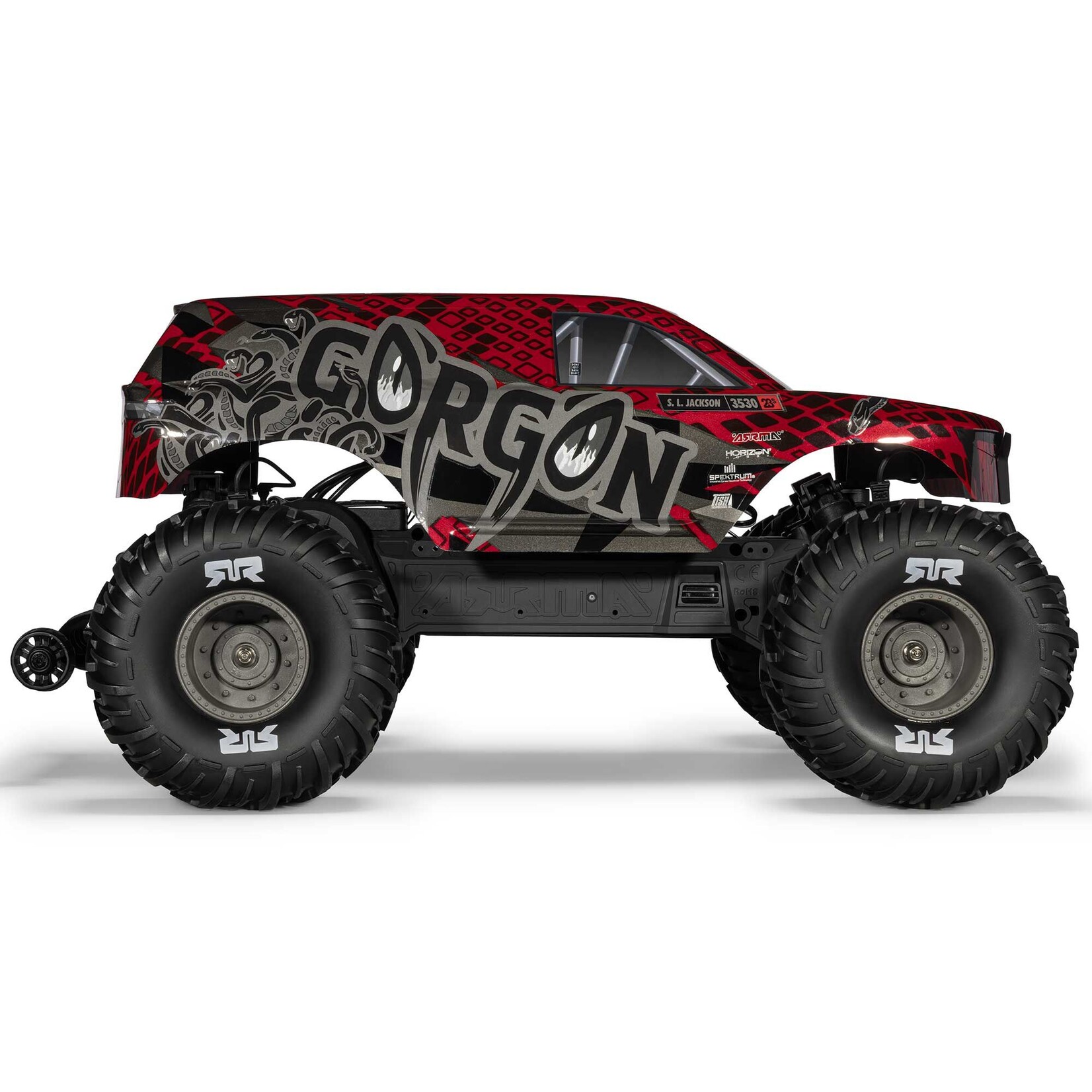 Arrma ARA3530T2 1:10 Gorgon 223S 2WD RTR Brushless Monster Truck Red/Black