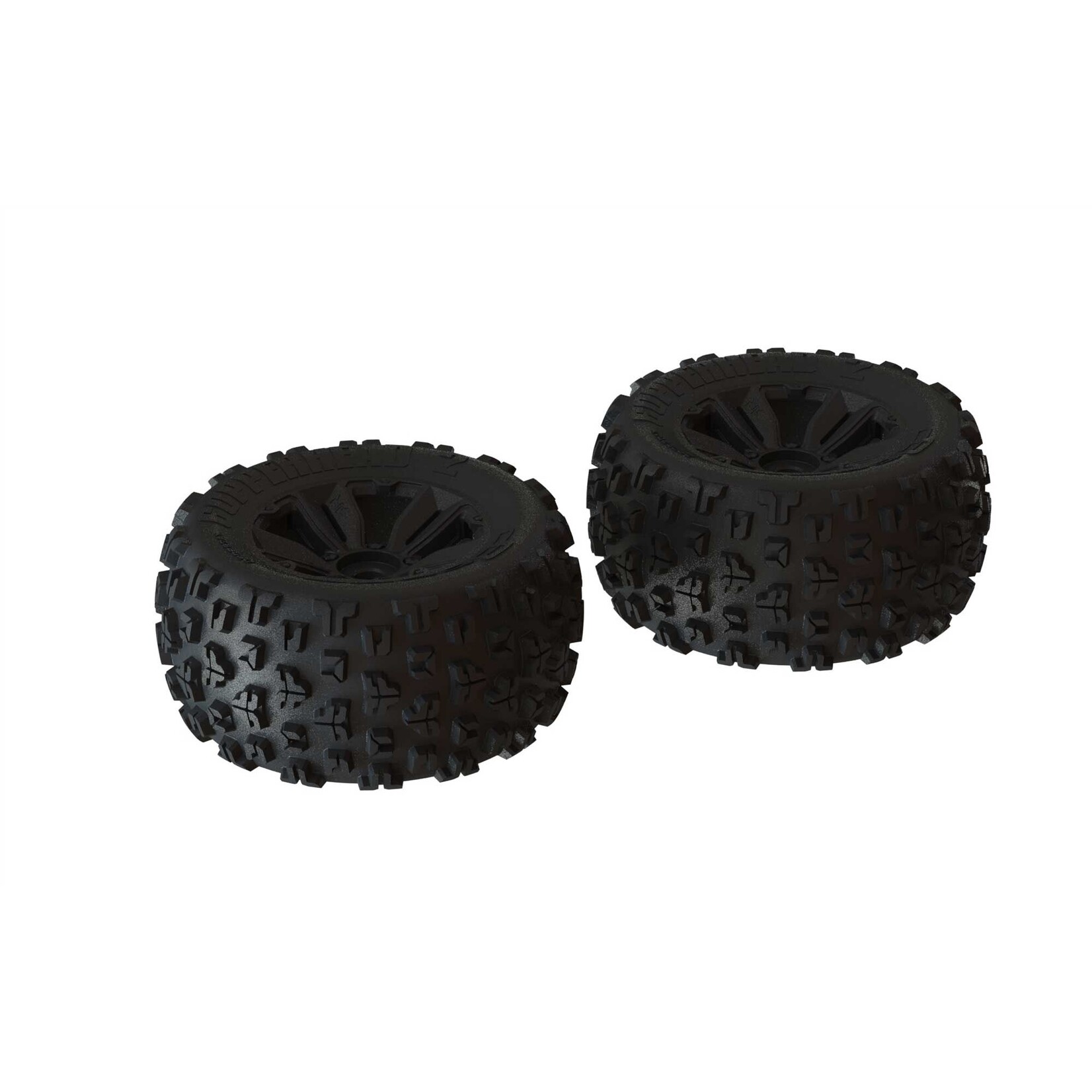 Arrma ARA550059 dBoots Copperhead2 MT Tire Set Black Pair