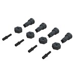 Arrma ARA311178 Wheel Axle & Hub Set: GROM