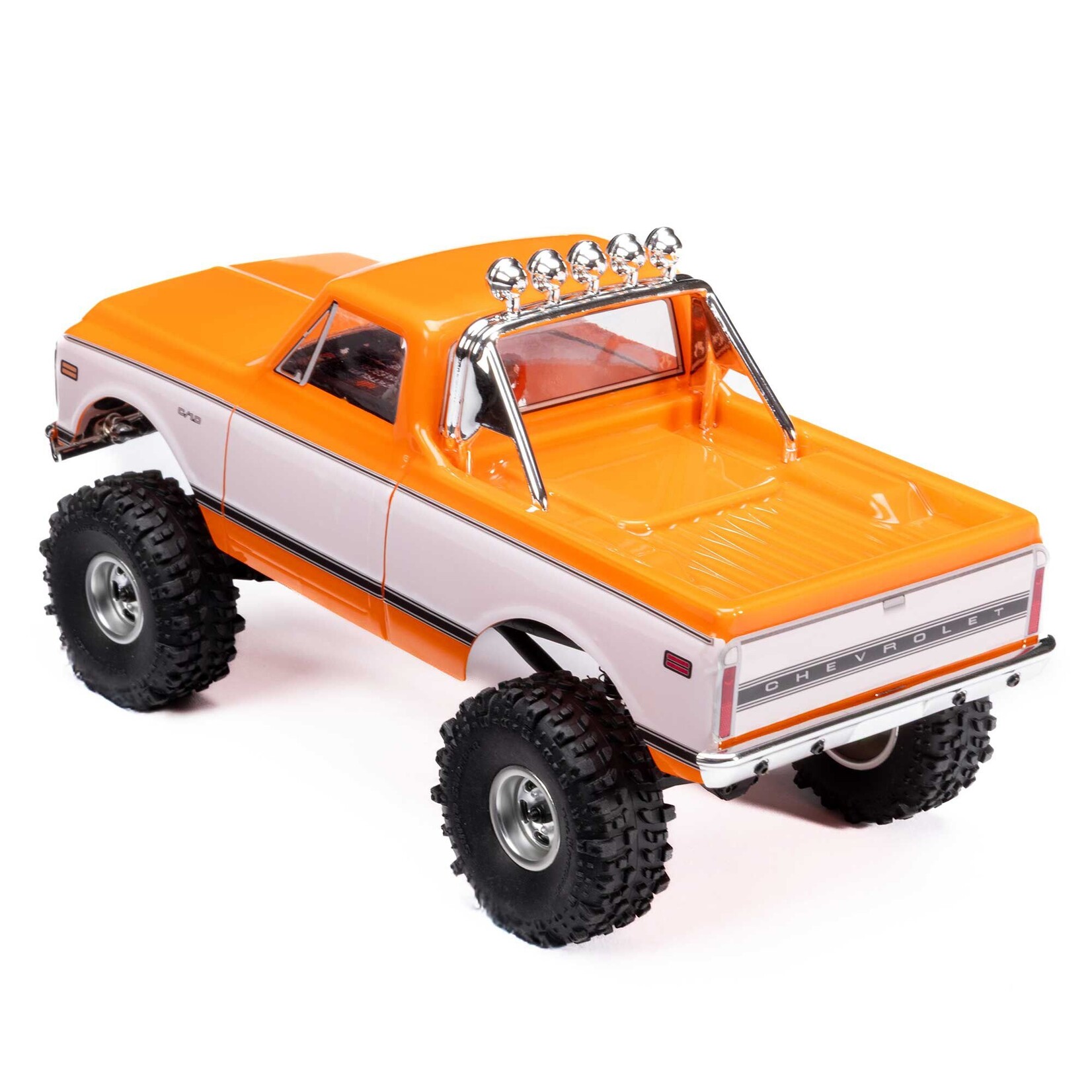 Axial AXI-3408T2 1:24 SCX24 1967-1972 Chevrolet C10 4WD Truck RTR Orange