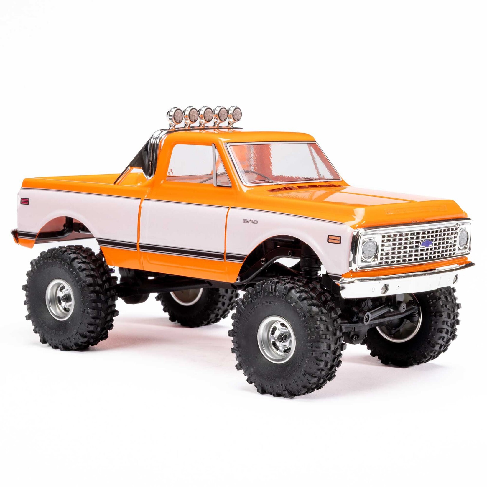 Axial AXI-3408T2 1:24 SCX24 1967-1972 Chevrolet C10 4WD Truck RTR Orange