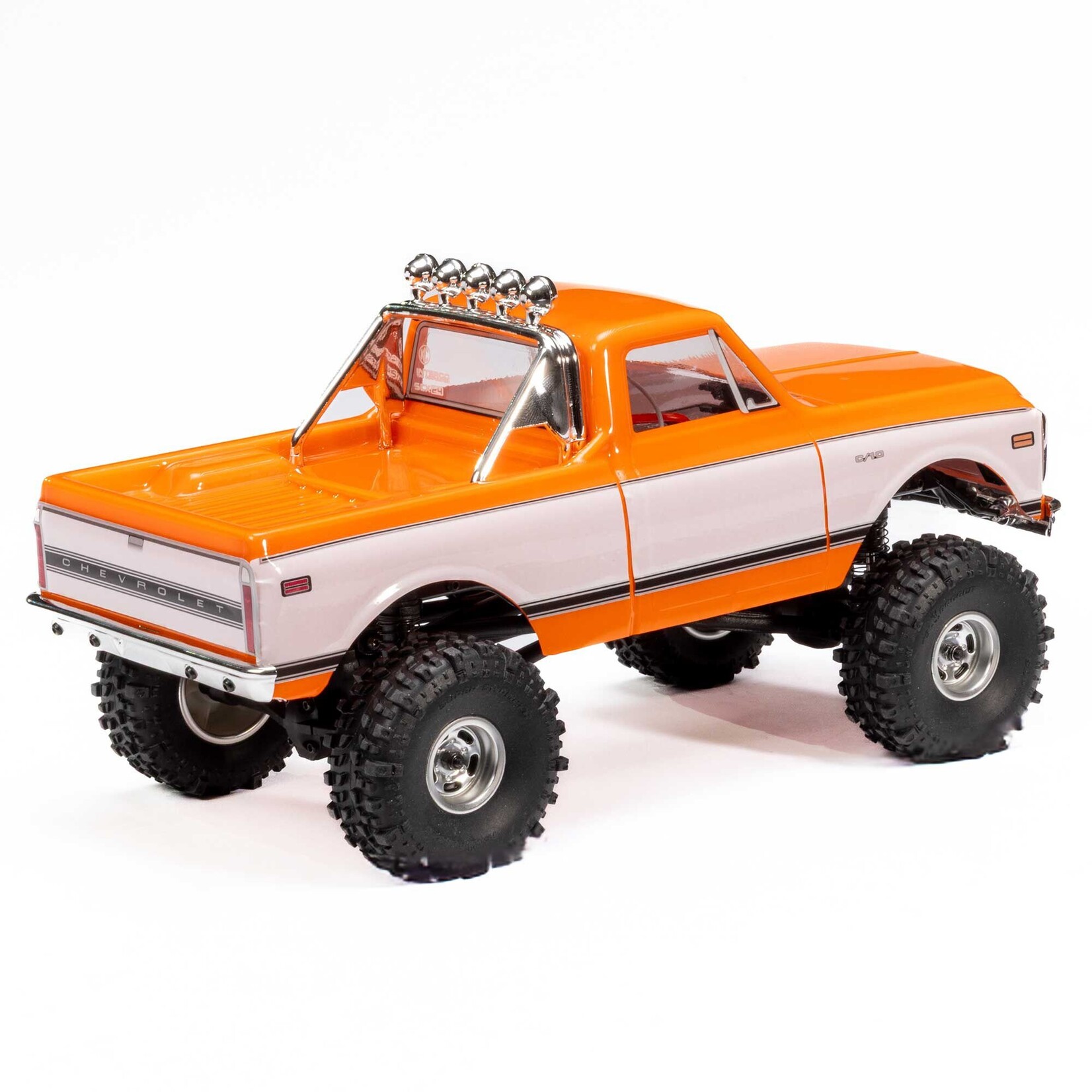 Axial AXI-3408T2 1:24 SCX24 1967-1972 Chevrolet C10 4WD Truck RTR Orange