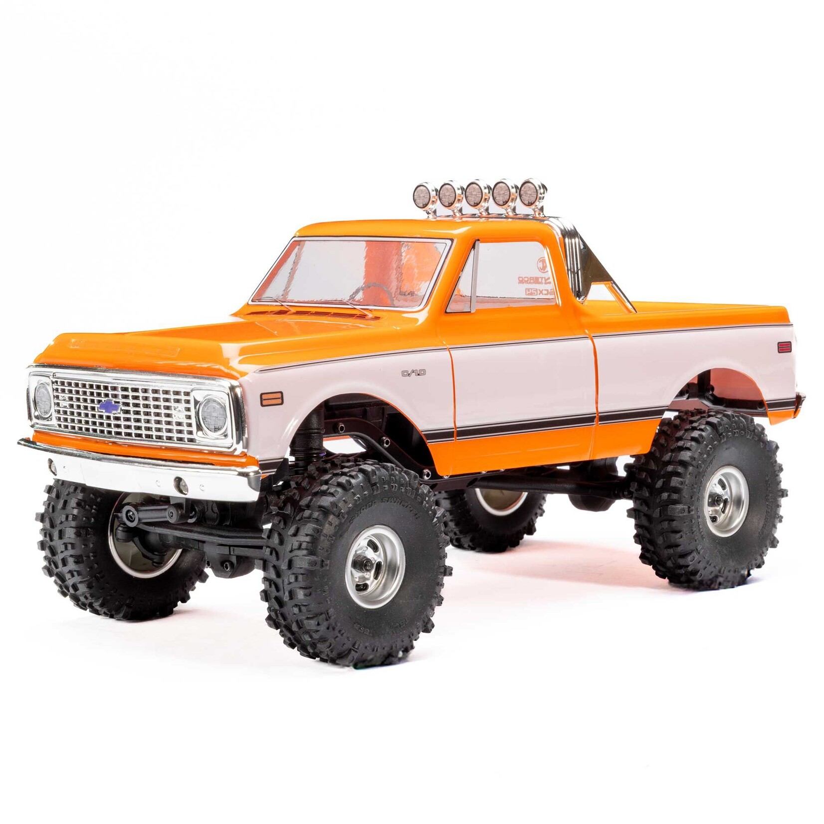 Axial AXI-3408T2 1:24 SCX24 1967-1972 Chevrolet C10 4WD Truck RTR Orange