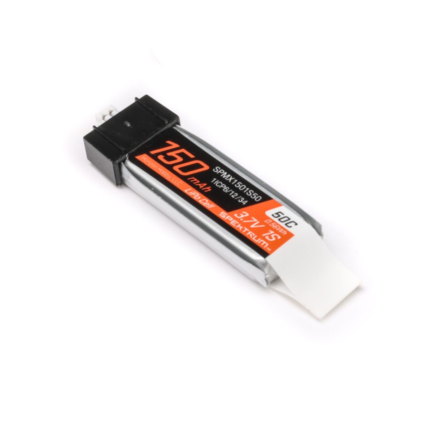 Spektrum SPMX1501S50 3.7V 150mAh 1S 50C LiPo JST PH1.25 Connector
