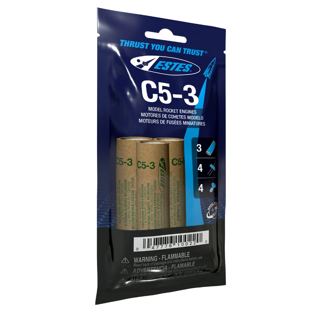 C5-3 Standard Model Rocket Engine (3) - 10022