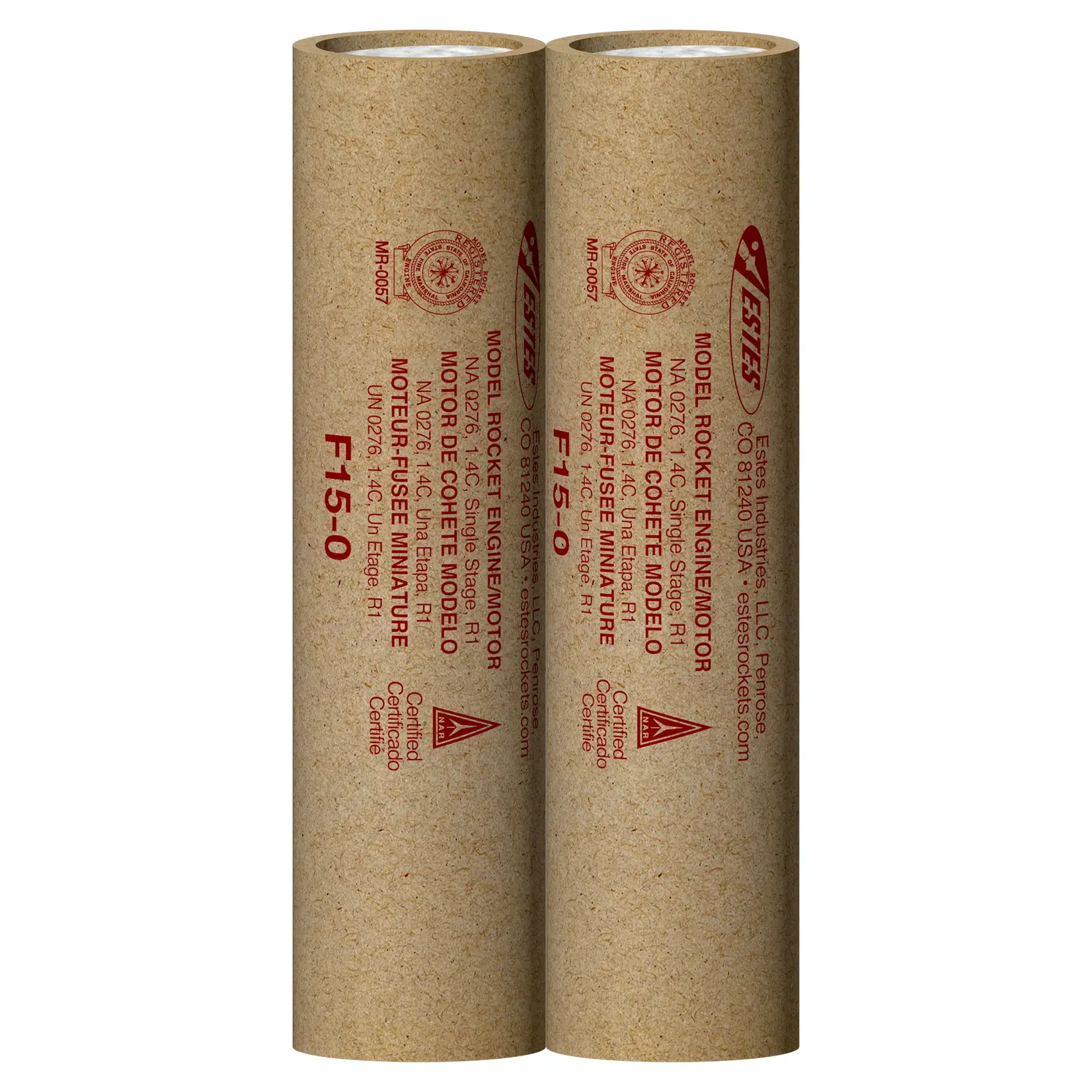Estes F15-0 PSII Model Rocket Engine (2) - 10051