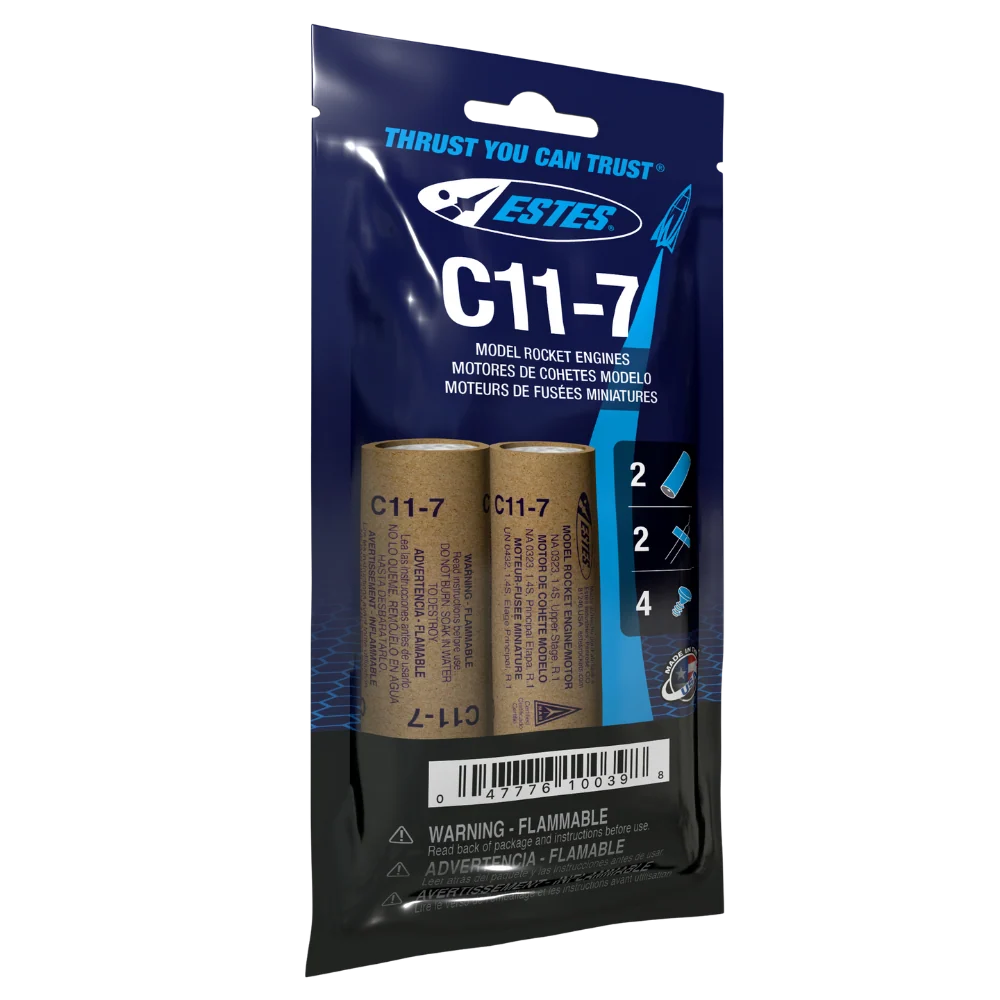 C11-7 Standard Model Rocket Engine (2) - 10039