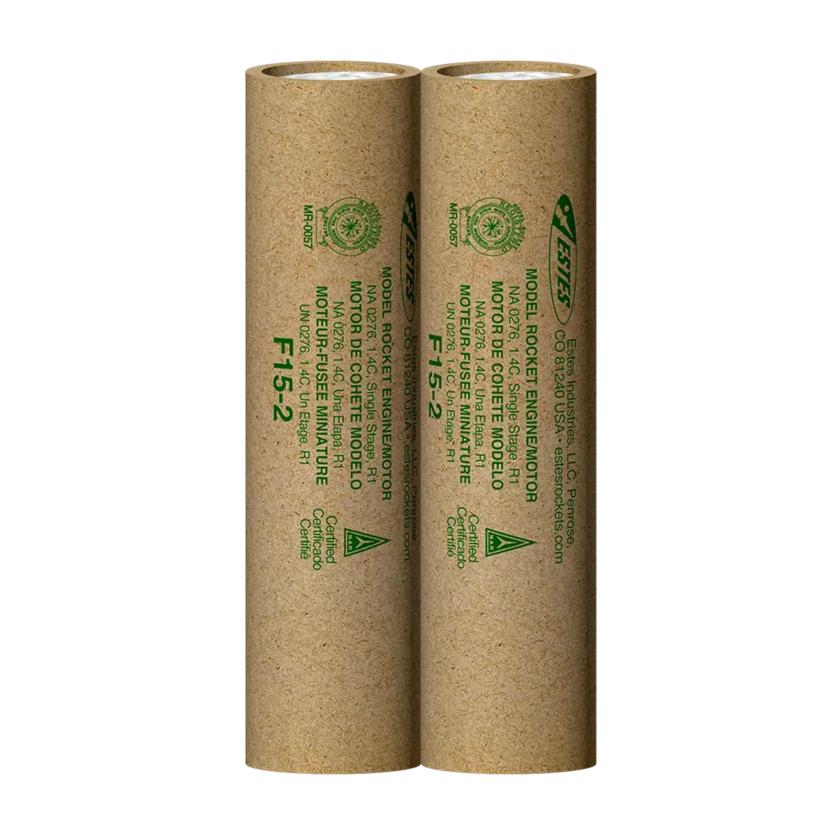 Estes F15-2 PSII Model Rocket Engine (2) - 10009