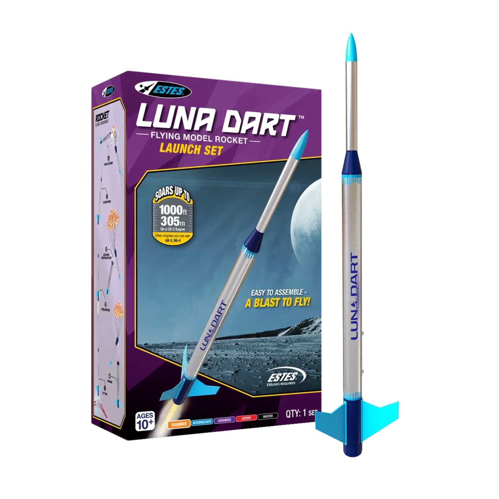 Estes Luna Dart Launch Set - 3236