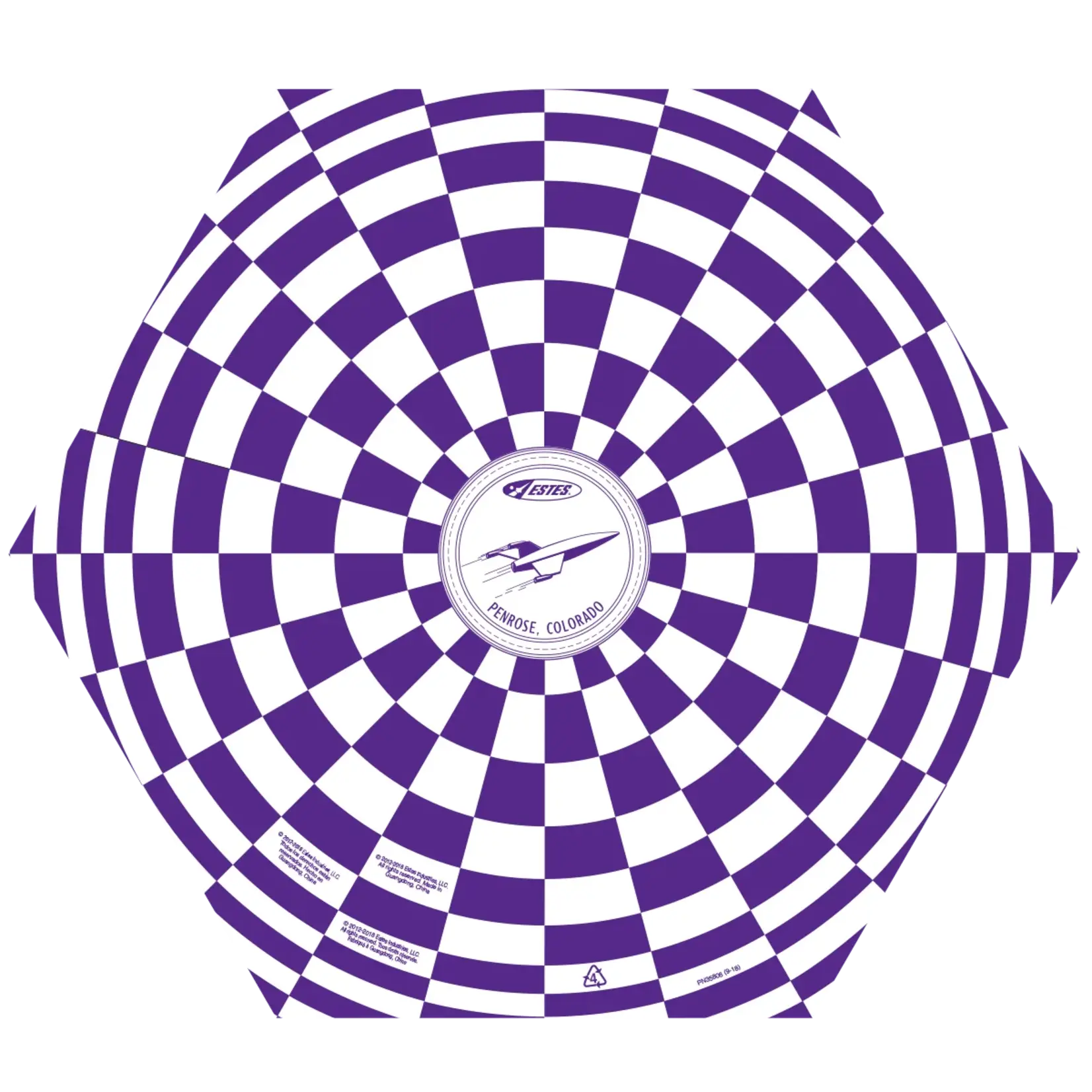 Estes 15 Inch Printed Parachute - 2265