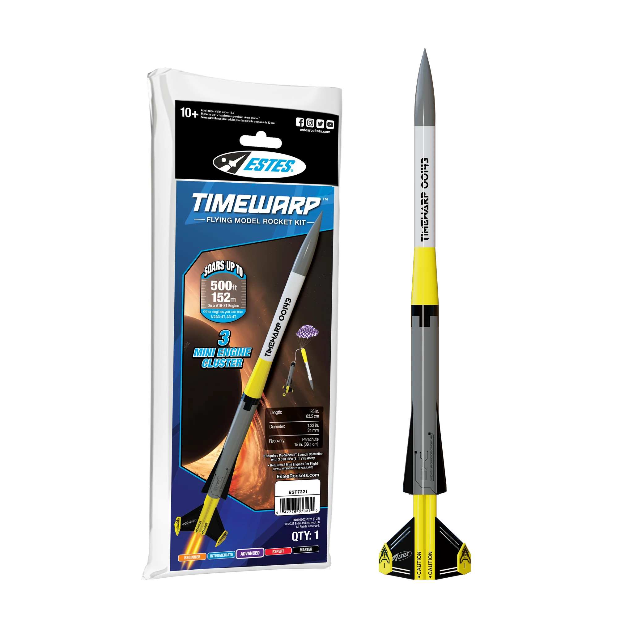 TimeWarp Model Rocket - 7321