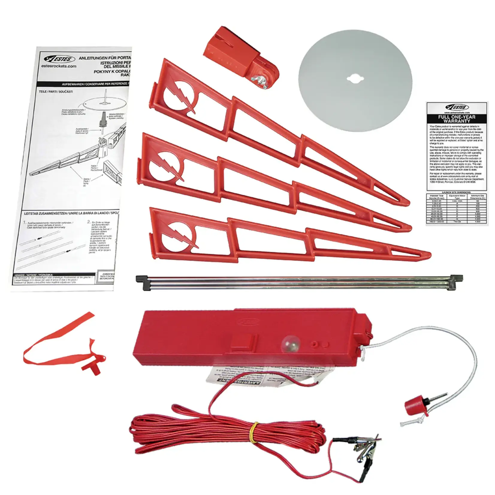 Estes Porta Pad II Launch Pad and Electron Beam Controller - 2222