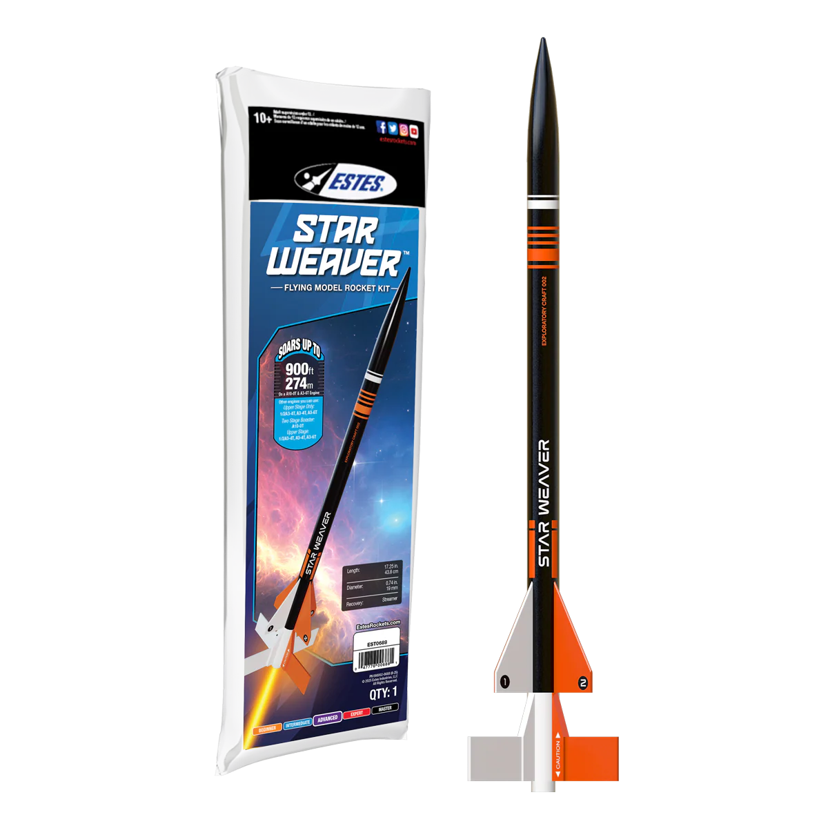Star Weaver Model Rocket - 0688