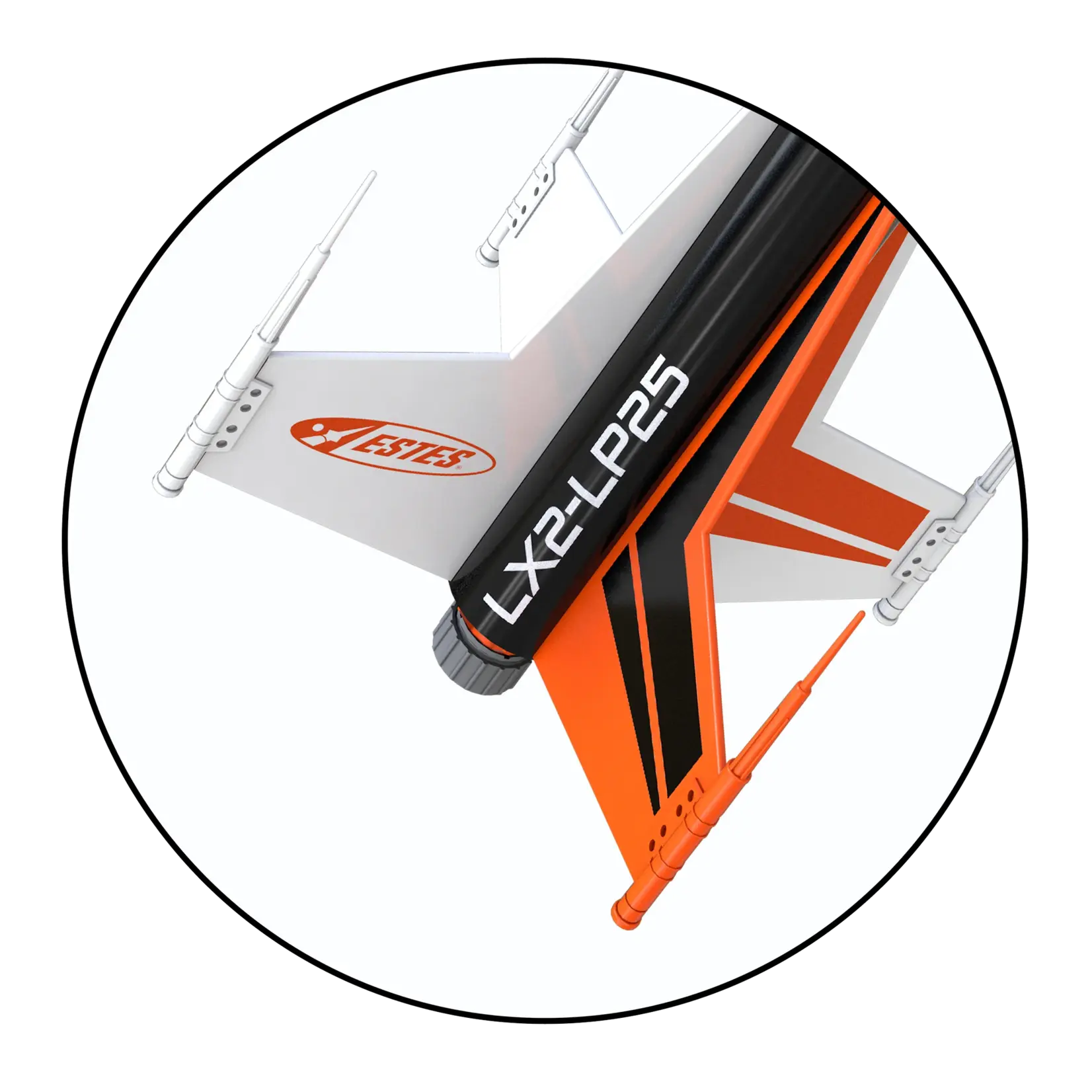 Estes Laser X2 Model Rocket - 7320