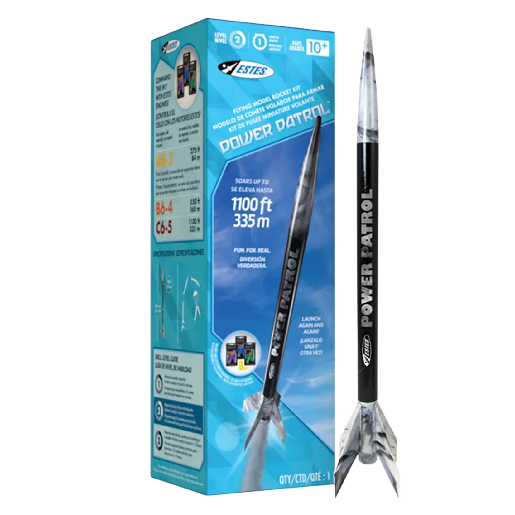 Estes Power Patrol Model Rocket - 2481