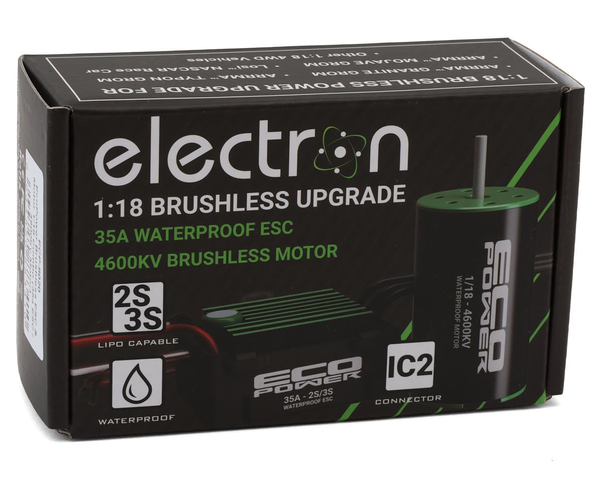 ECP-8020 - EcoPower 35A Brushless ESC & Motor Combo for ARRMA GROM IC2