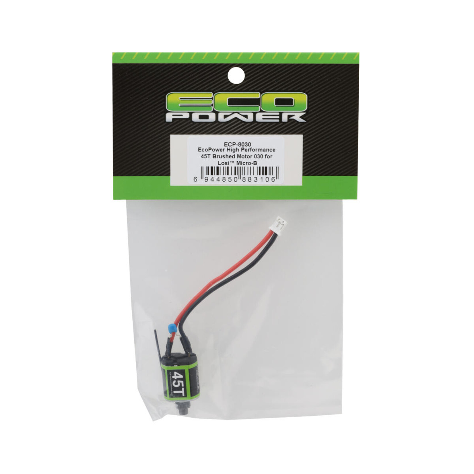 EcoPower ECP-8030 - EcoPower High Performance 45T Brushed Motor for Losi Micro-B