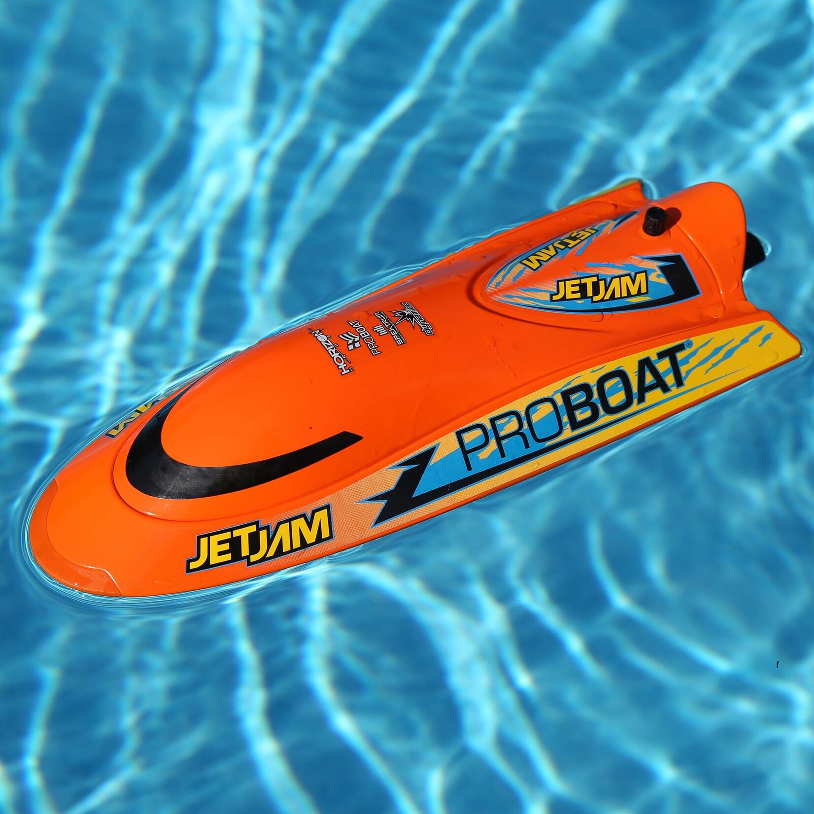Pro Boat PRB08031V2T1 Jet Jam 12" Pool Racer Brushed Orange RTR