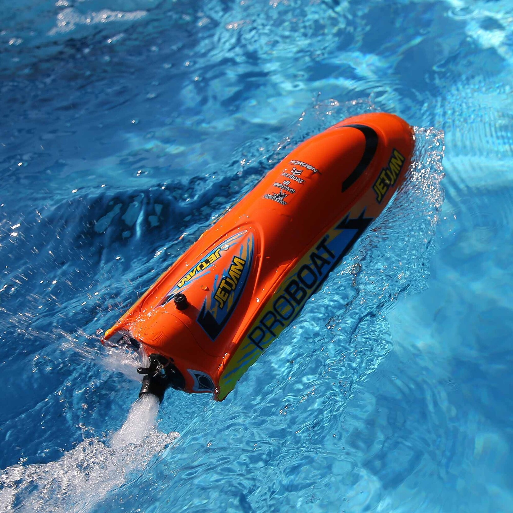 Pro Boat PRB08031V2T1 Jet Jam 12" Pool Racer Brushed Orange RTR