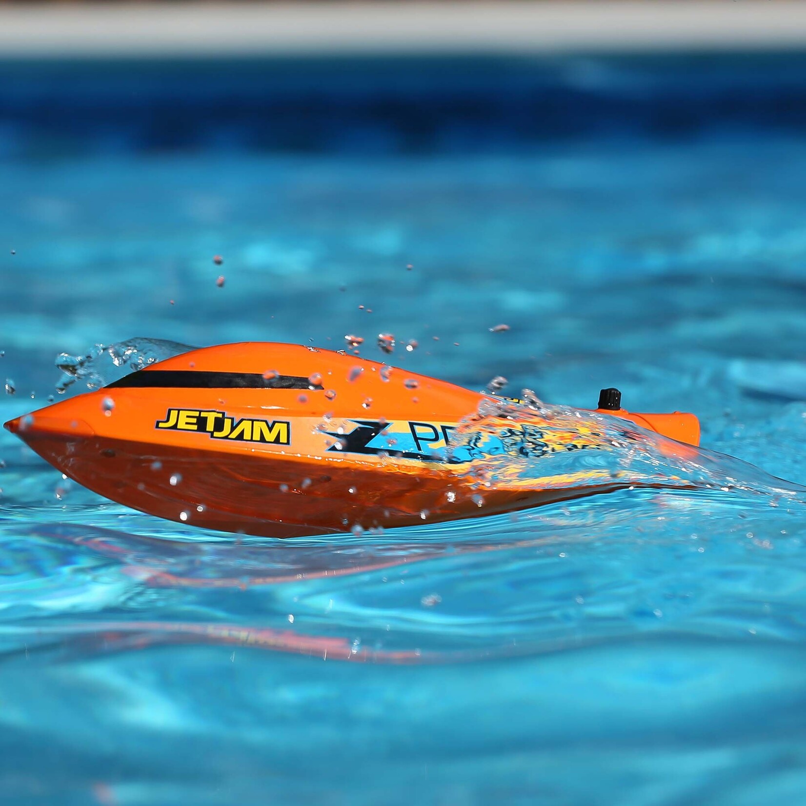 Pro Boat PRB08031V2T1 Jet Jam 12" Pool Racer Brushed Orange RTR