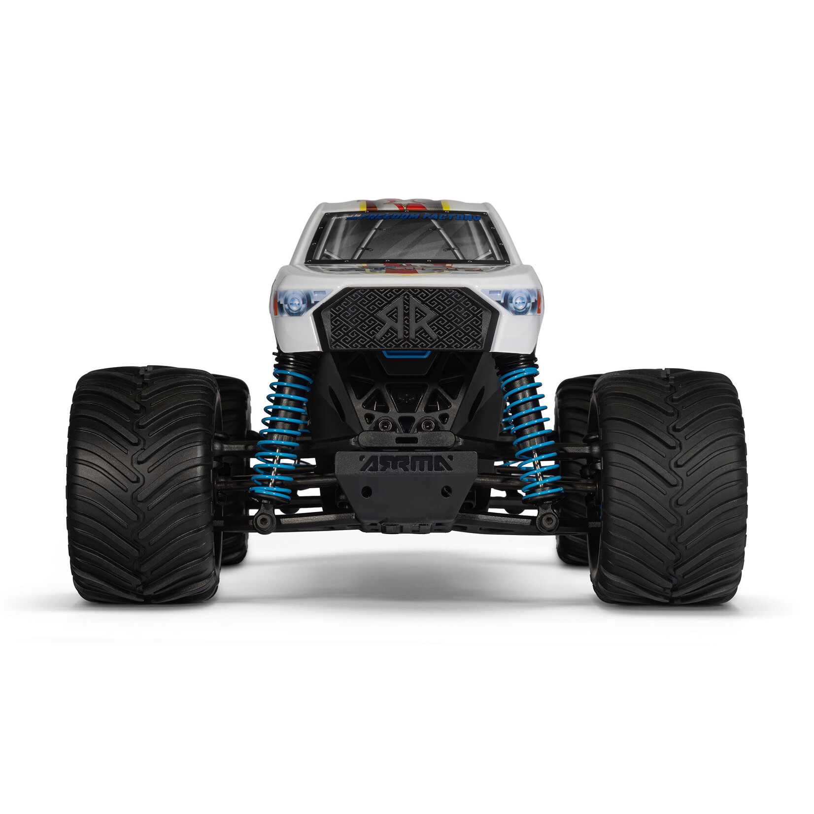 Arrma ARA2130FF 1:16 Freedom Flyer 4X4 RTR Brushed Monster Truck (Battery & Charger Included), White