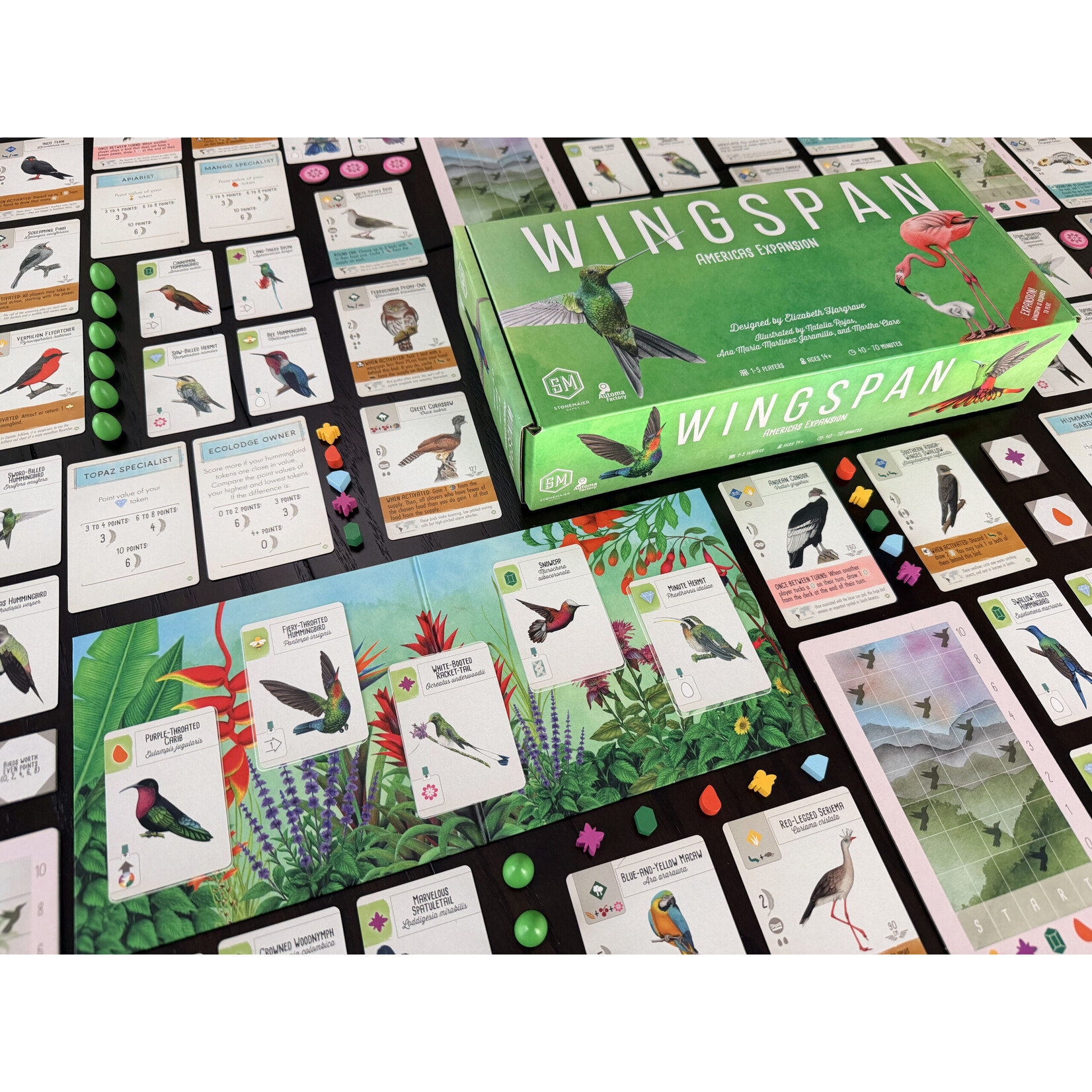 Stonemaier Games Wingspan Americas Expansion