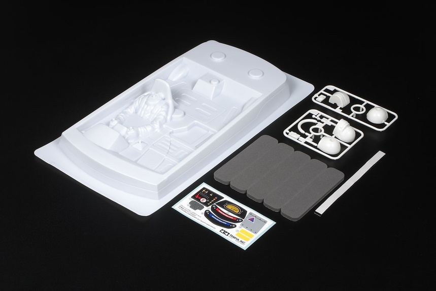 54157 - 1/10 Touring Car Cockpit Set (Right Hand Drive)
