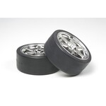 Tamiya 53960 - 6-Spoke Mesh Wheel with Drift Tire Type D