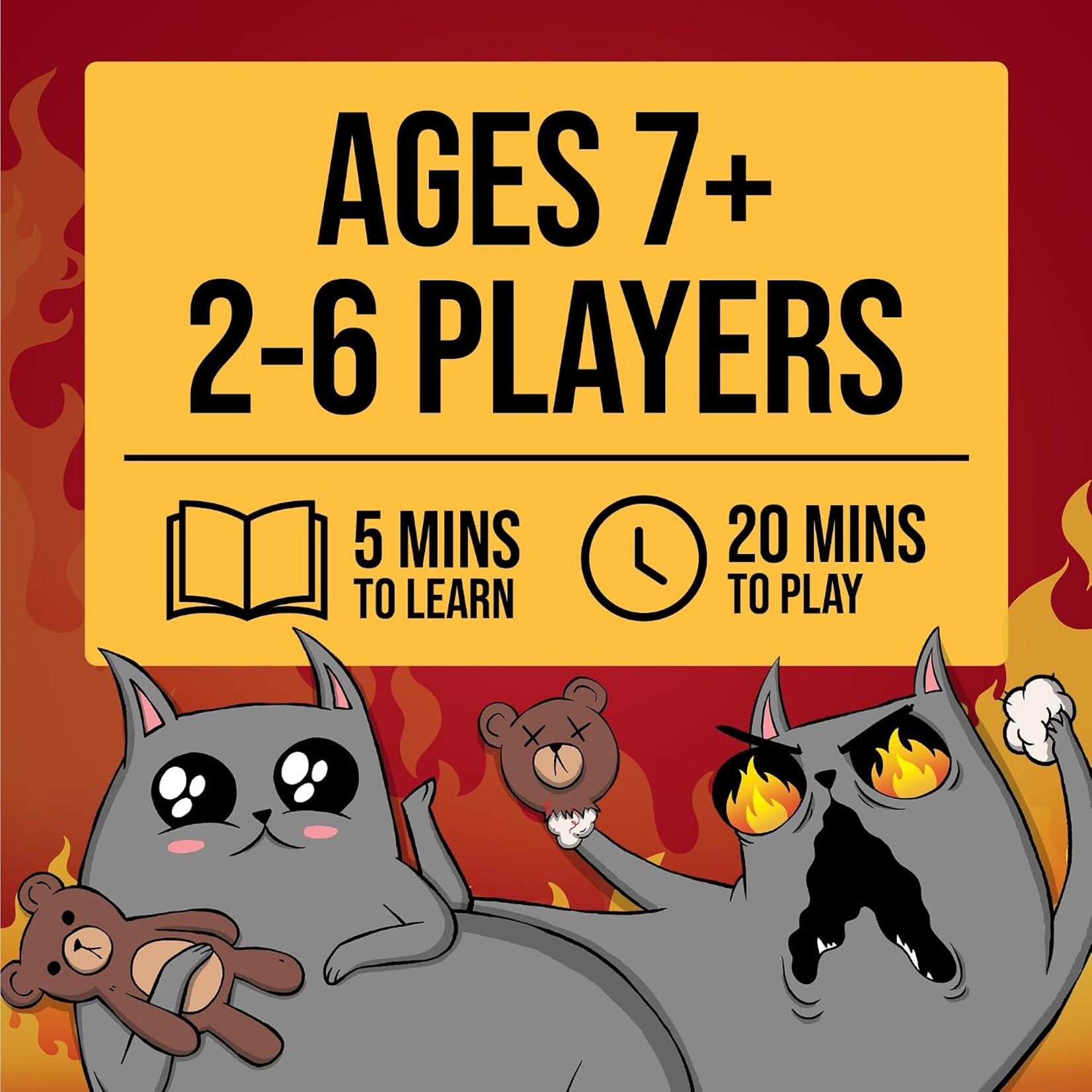 Asmodee Exploding Kittens: Board Game