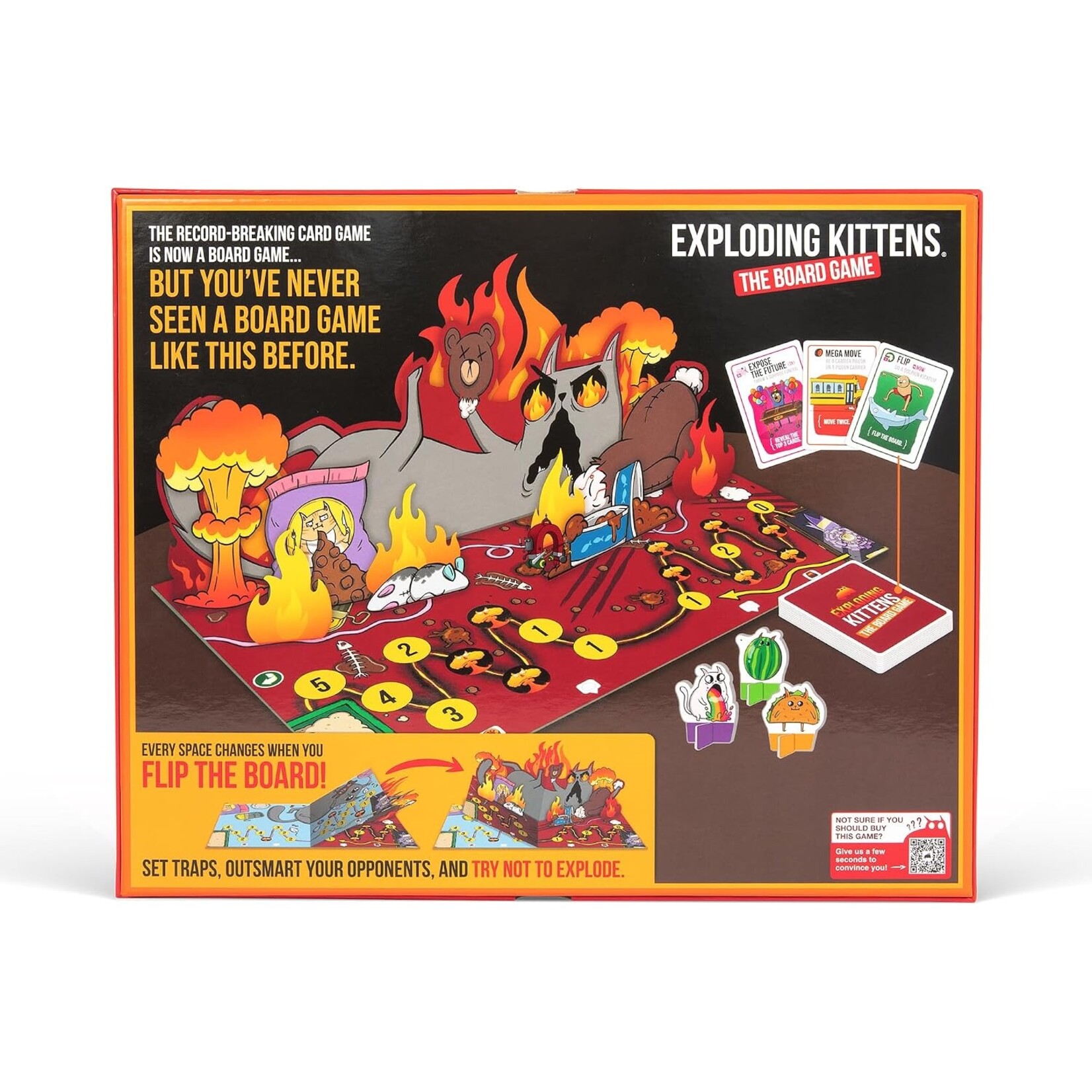 Asmodee Exploding Kittens: Board Game