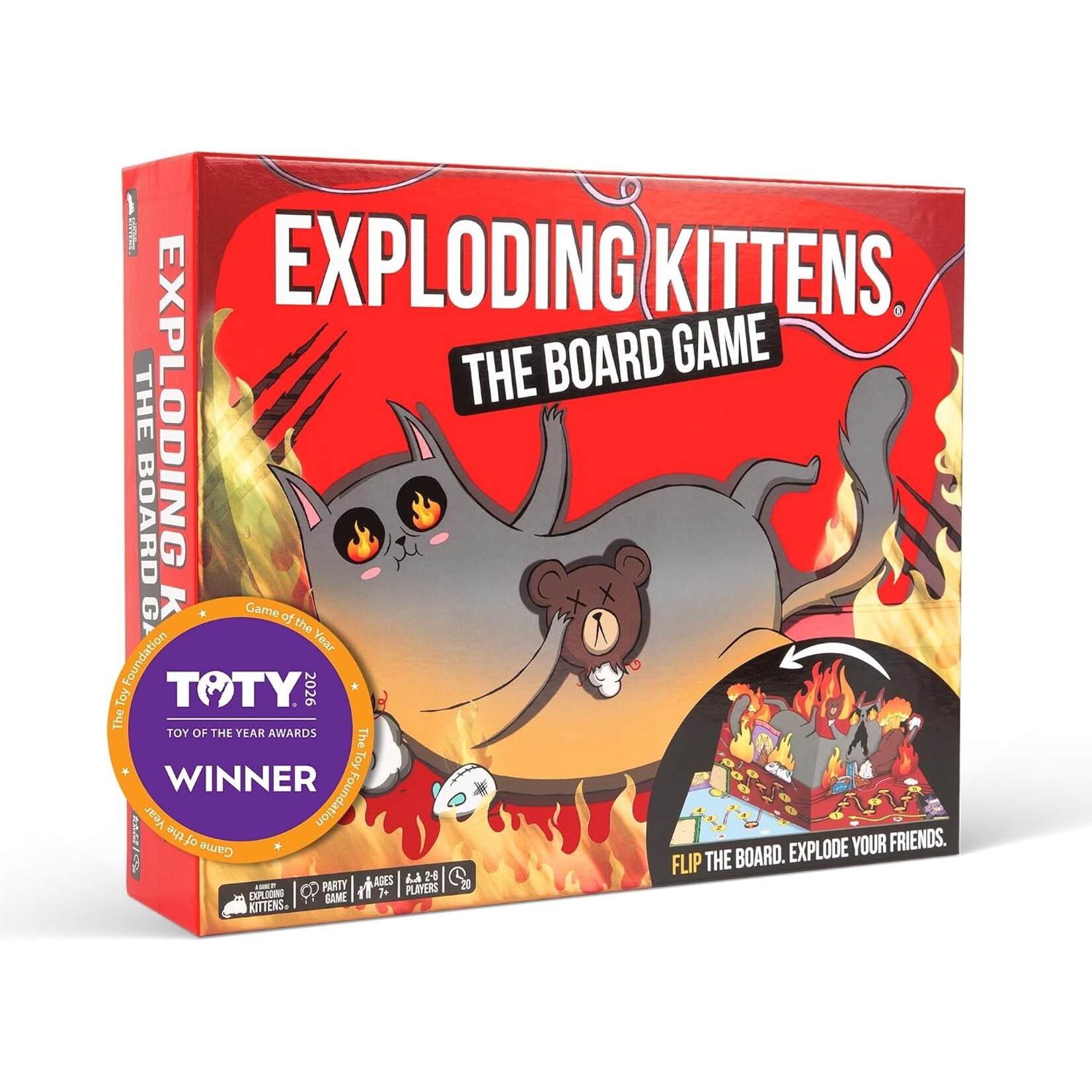 Asmodee Exploding Kittens: Board Game