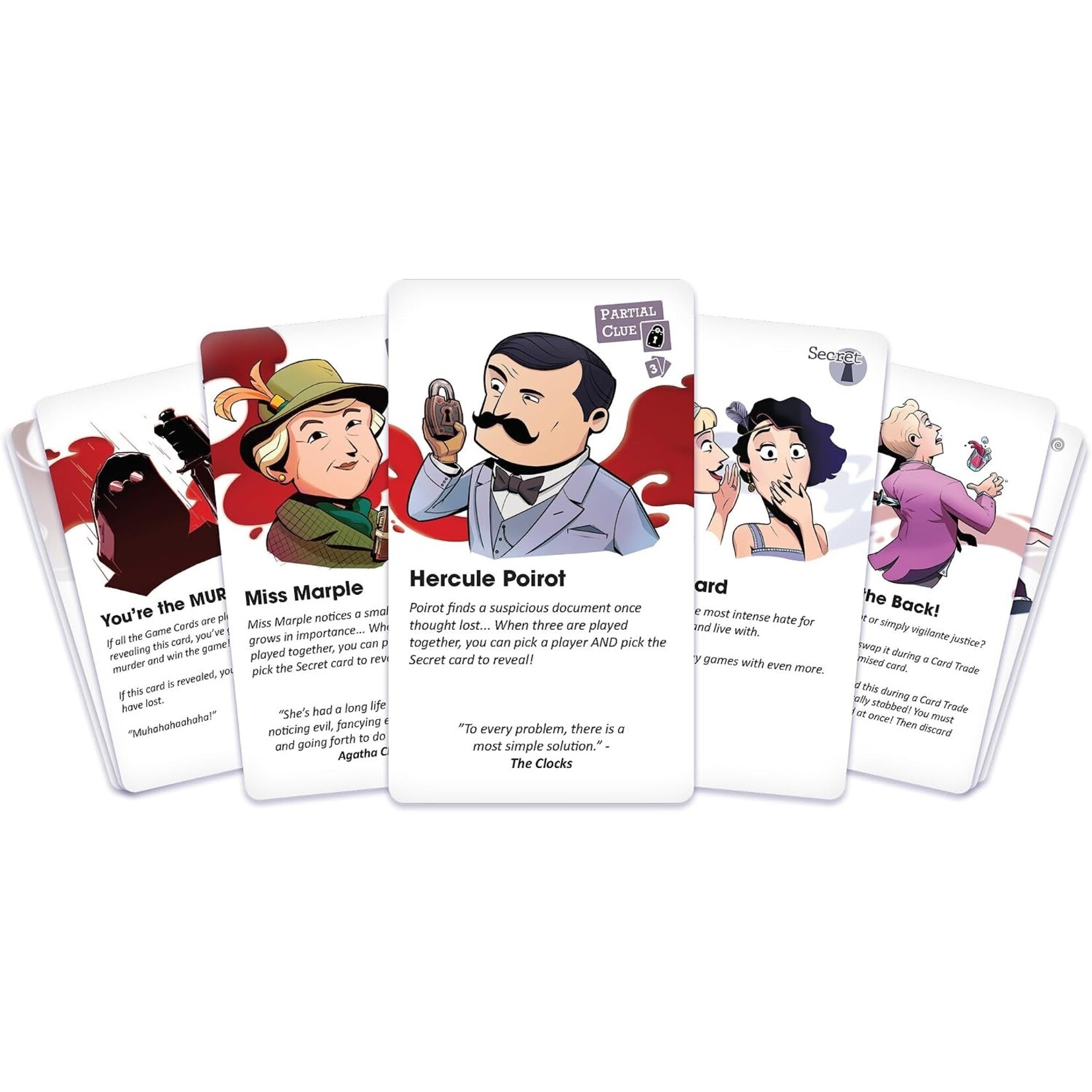 Asmodee Agatha Christie: Death on the Cards