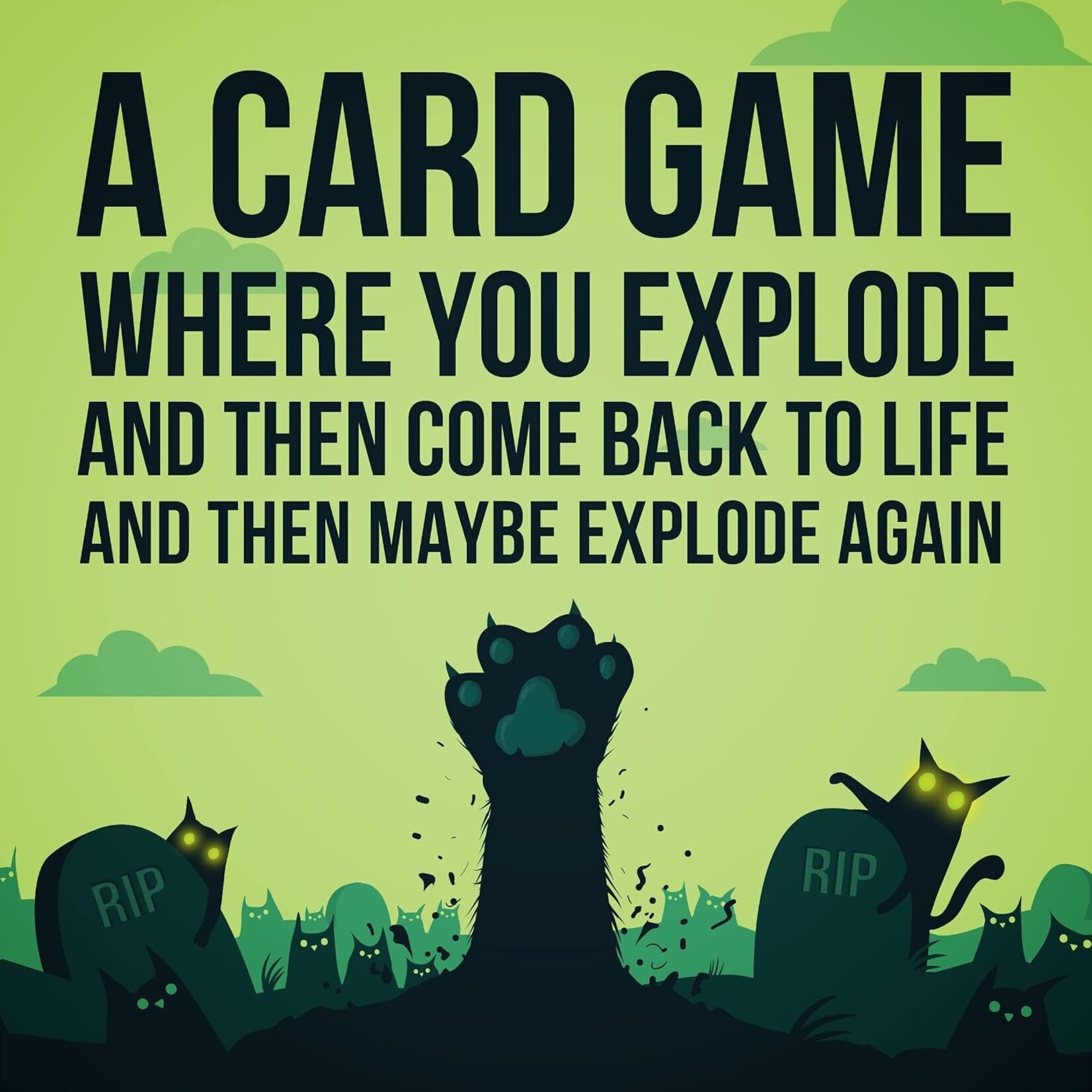 Asmodee Exploding Kittens: Zombie Kittens