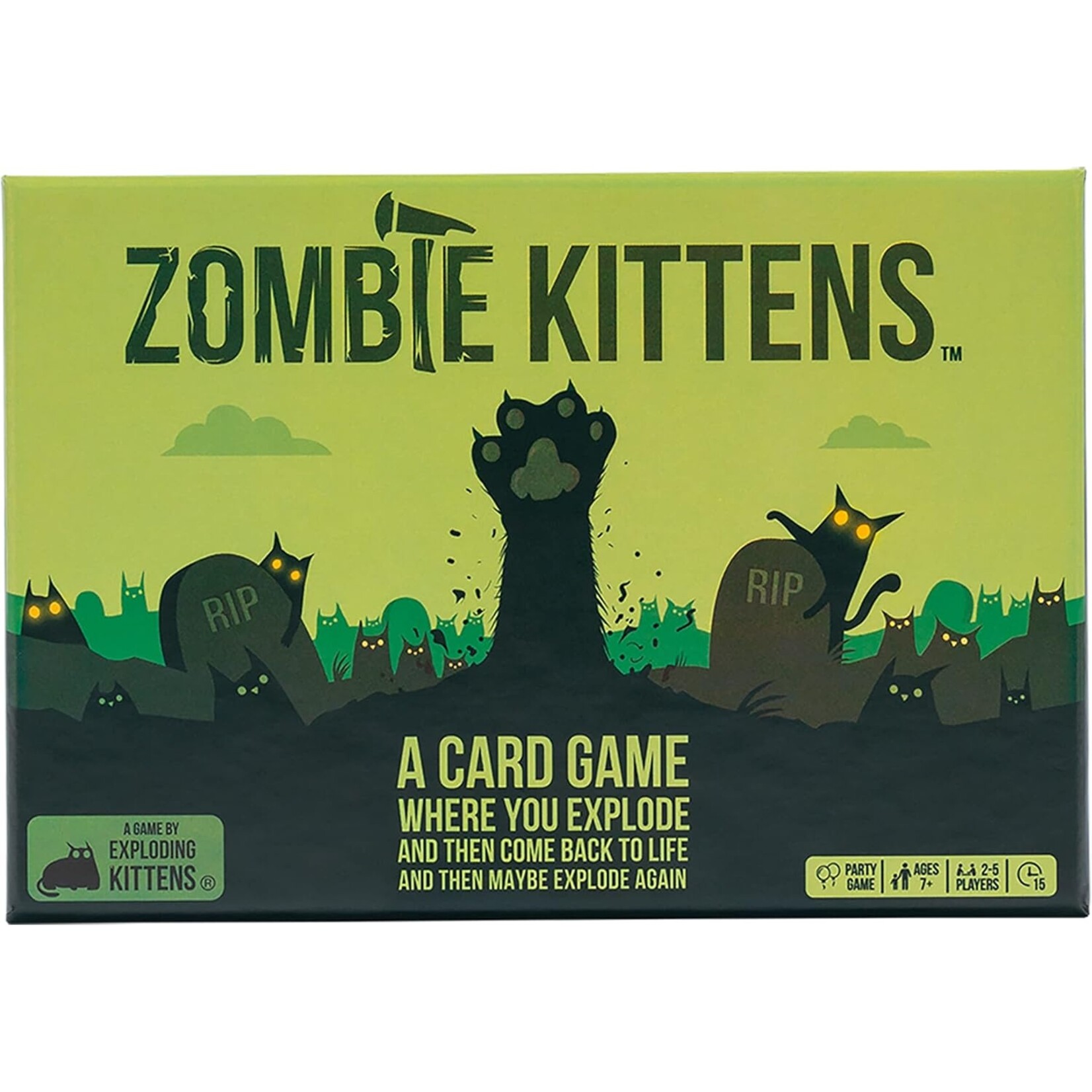 Asmodee Exploding Kittens: Zombie Kittens
