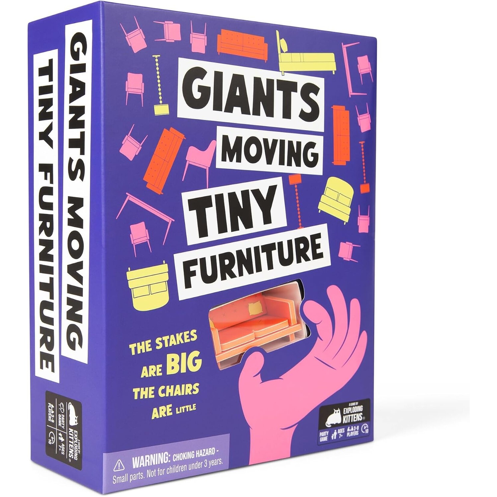 Asmodee Giants Moving Tiny Furniture