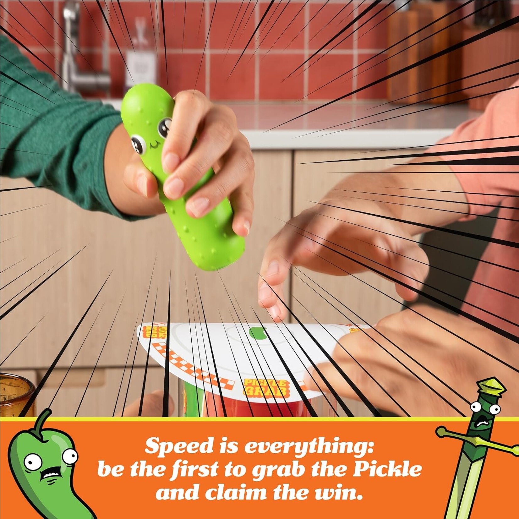 Asmodee Exploding Kittens: Pickle Grab
